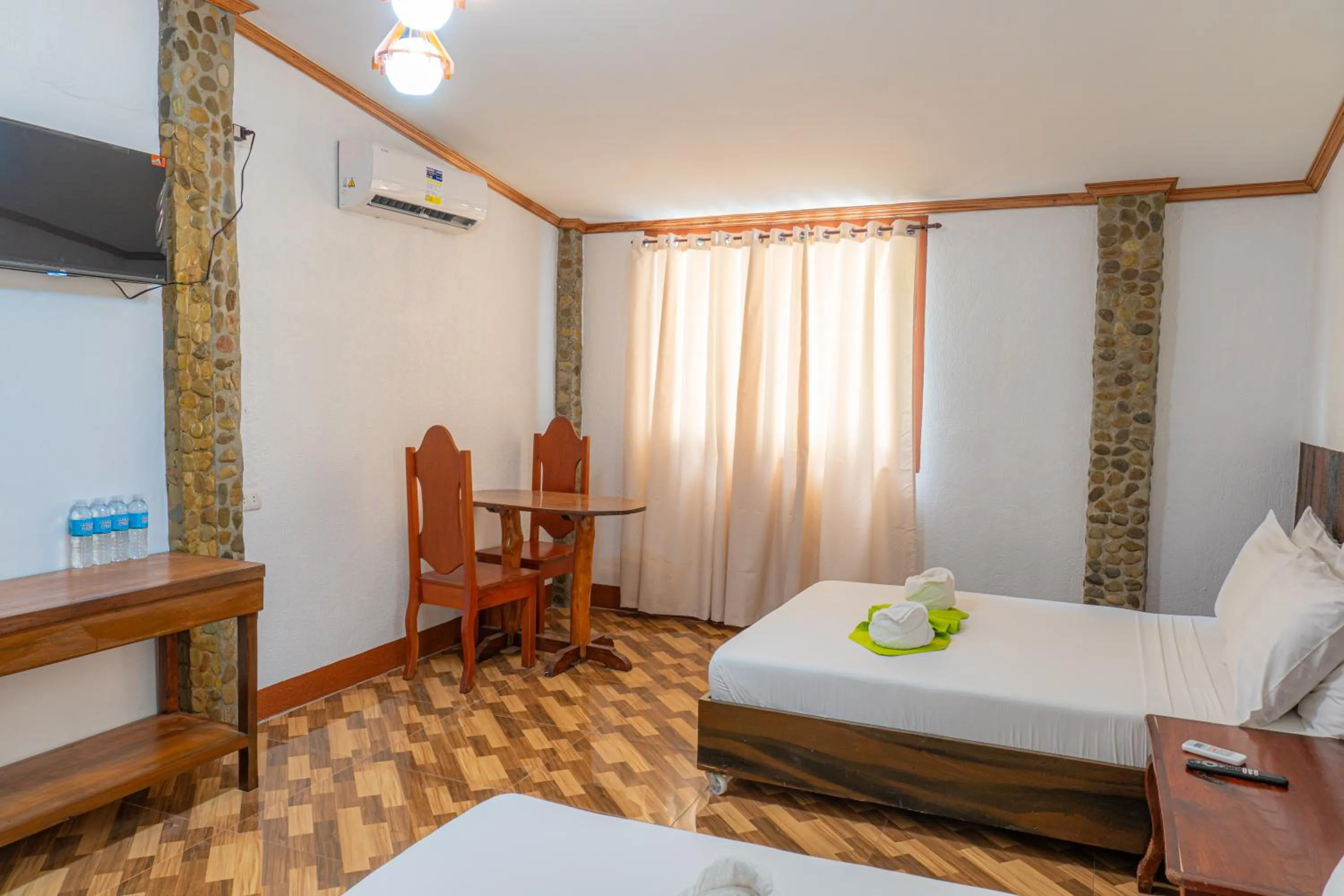 Bedroom, Bed in El Nido Viewdeck Cottages