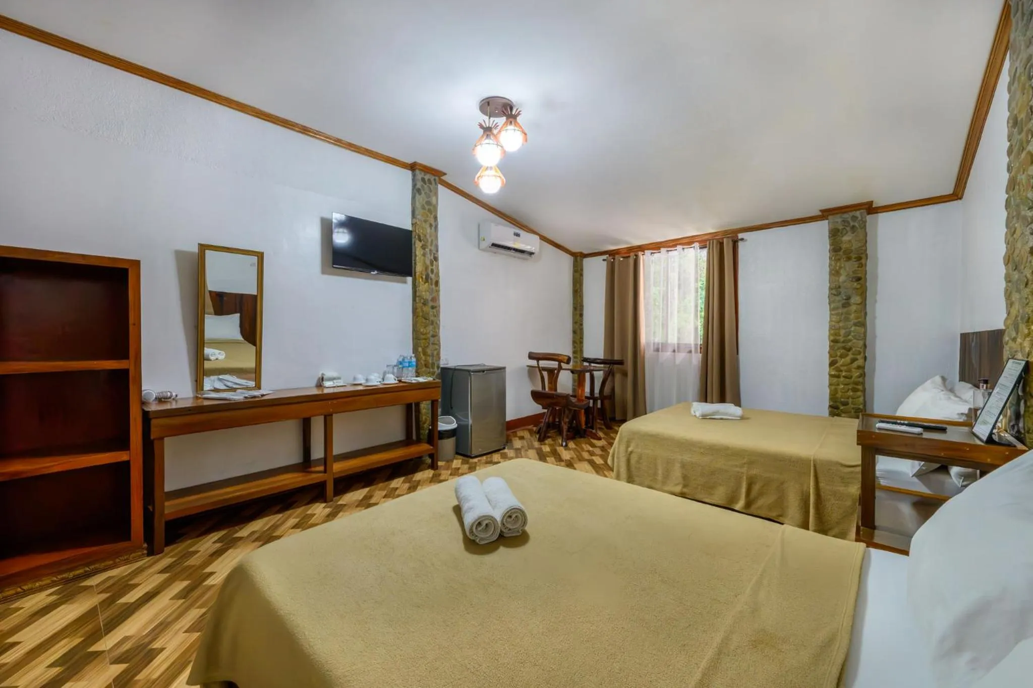 Bedroom, Bed in El Nido Viewdeck Cottages