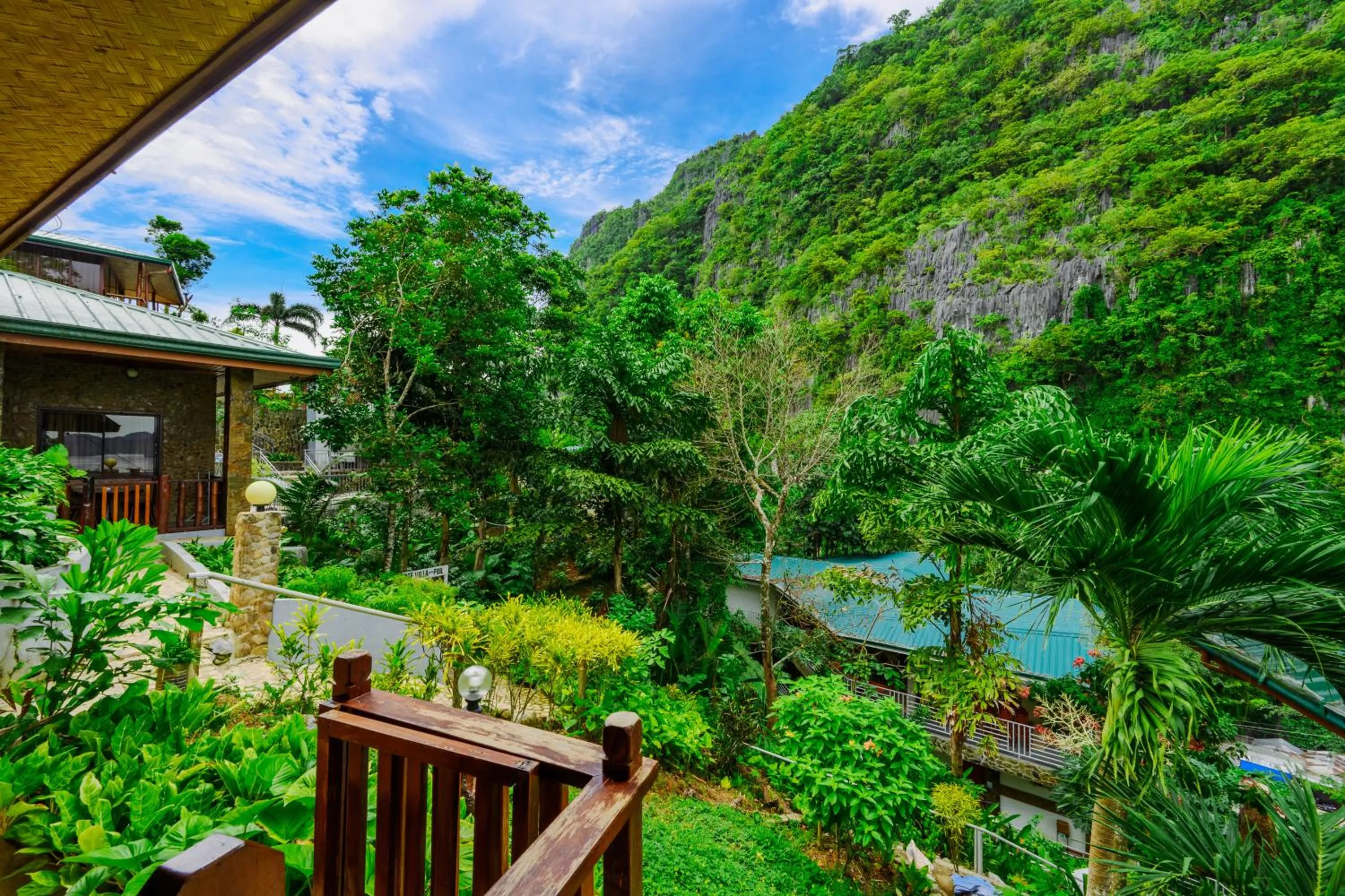 View (from property/room) in El Nido Viewdeck Cottages
