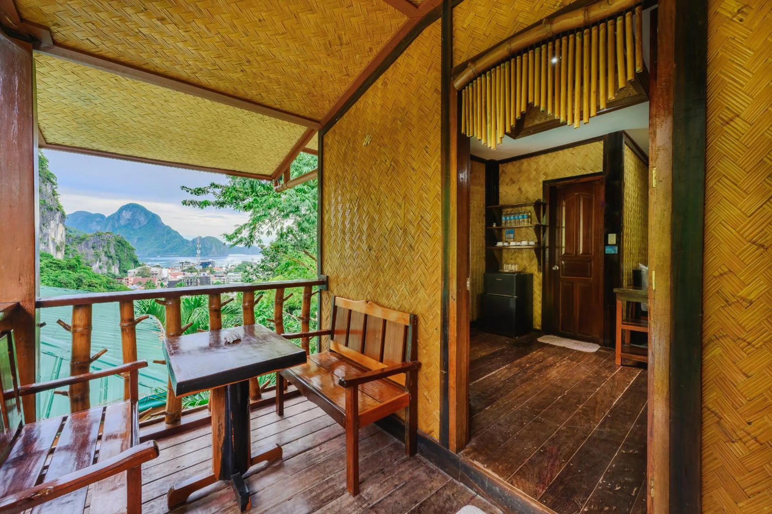 Balcony/Terrace in El Nido Viewdeck Cottages