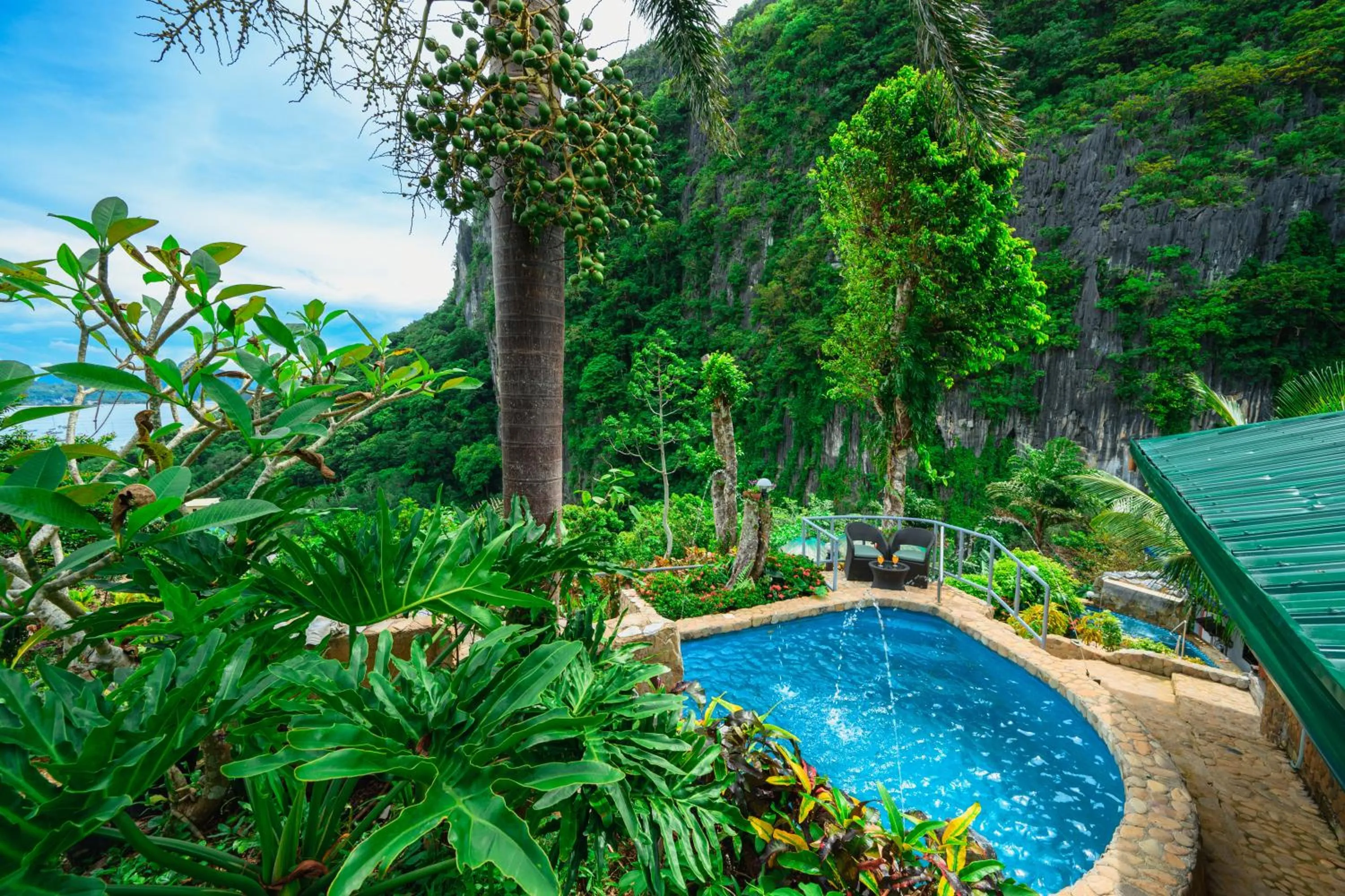 View (from property/room) in El Nido Viewdeck Cottages