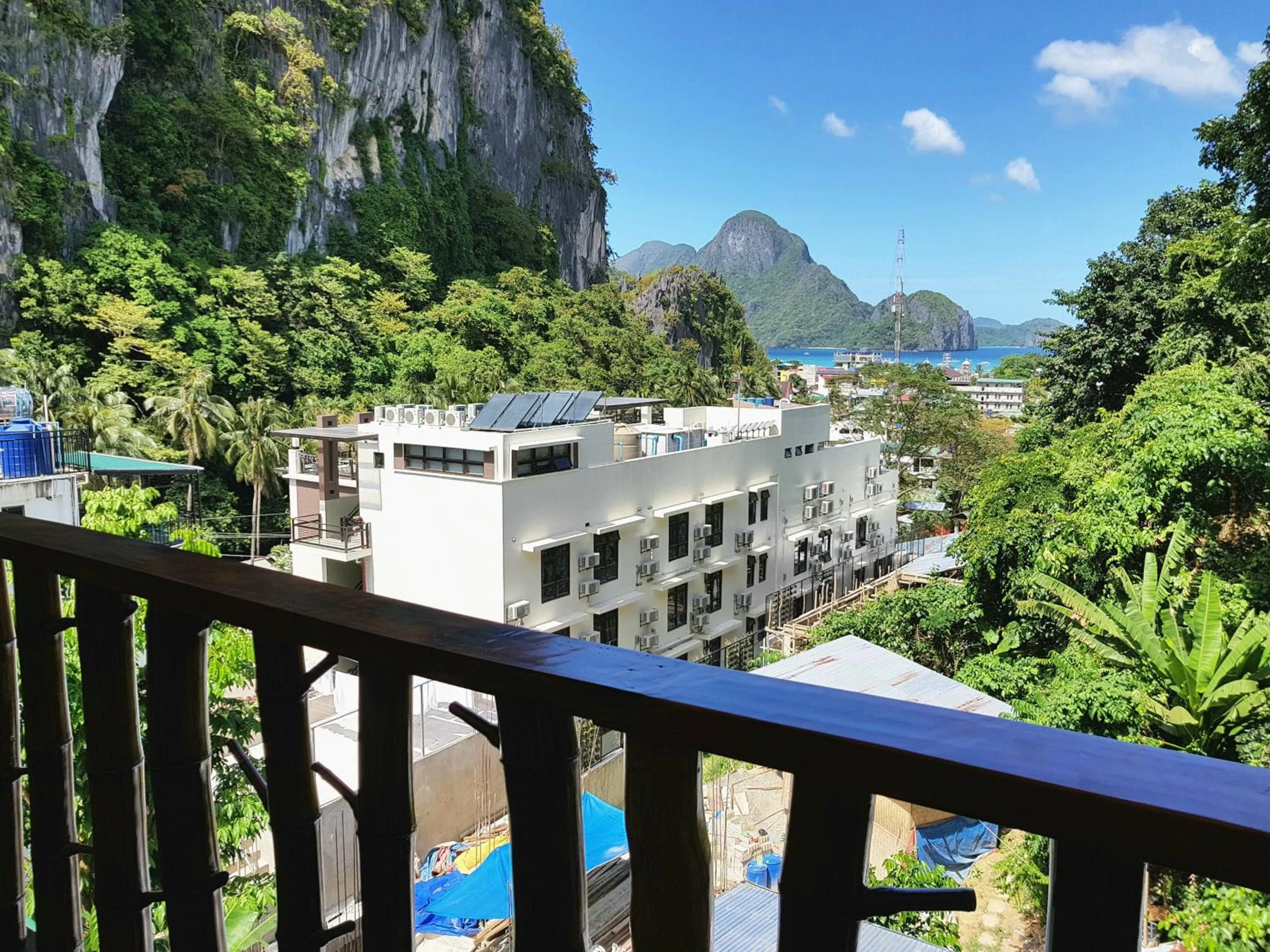 Balcony/Terrace in El Nido Viewdeck Cottages