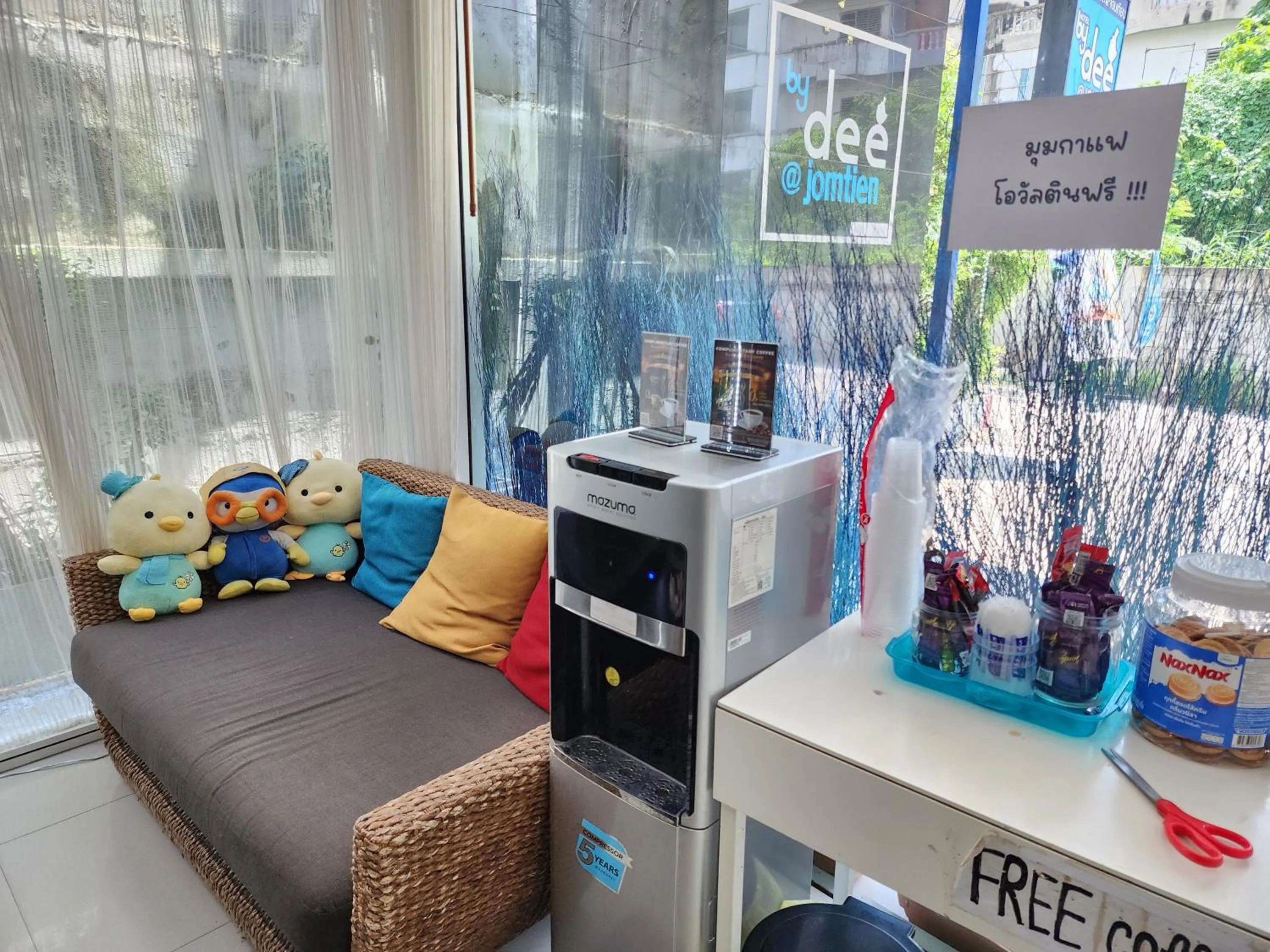 Lobby or reception in By Dee at Jomtien