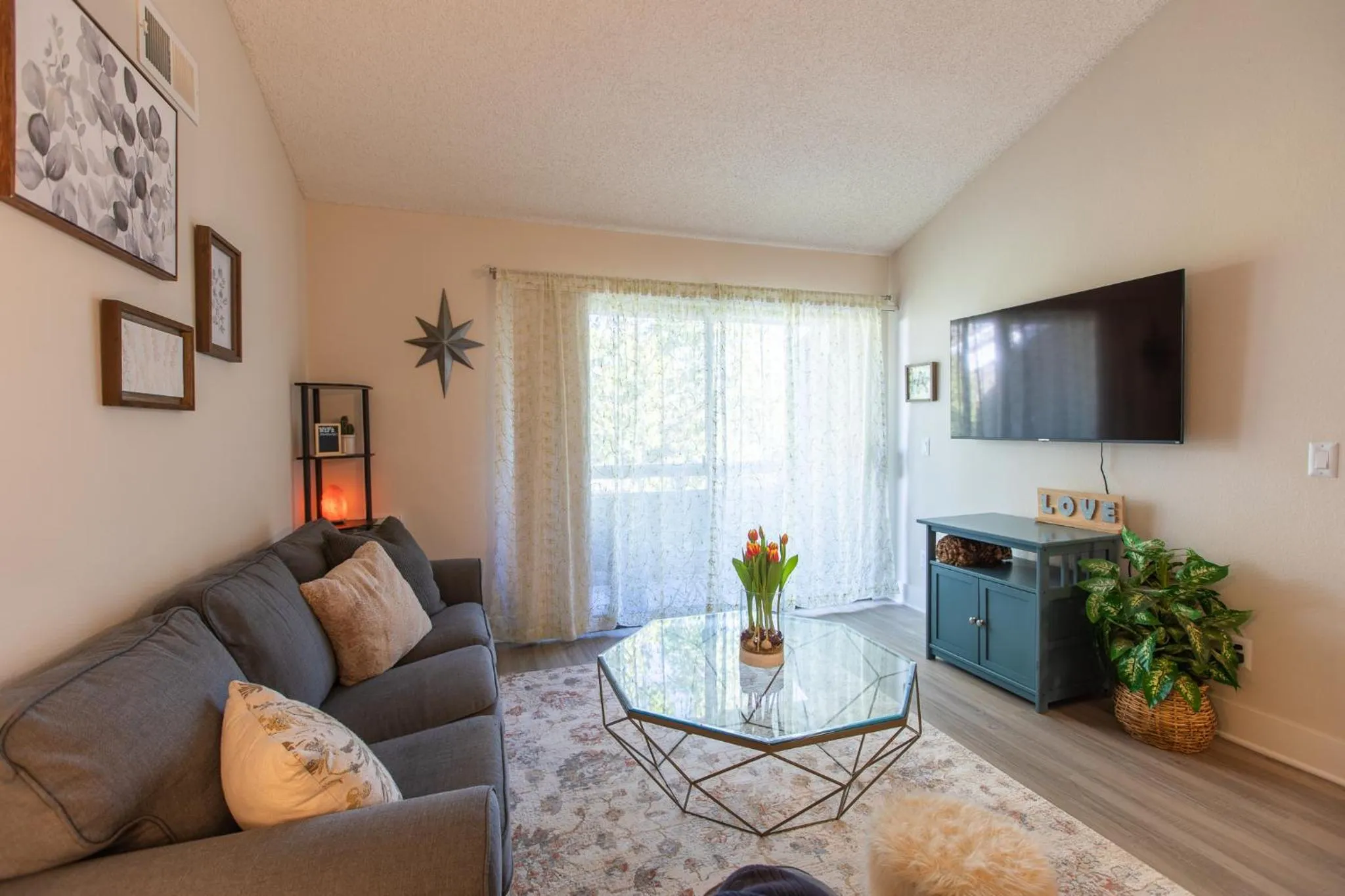 TV and multimedia in Huge Oceanside Private 2BR Apartment-Pool-Gym-Spa