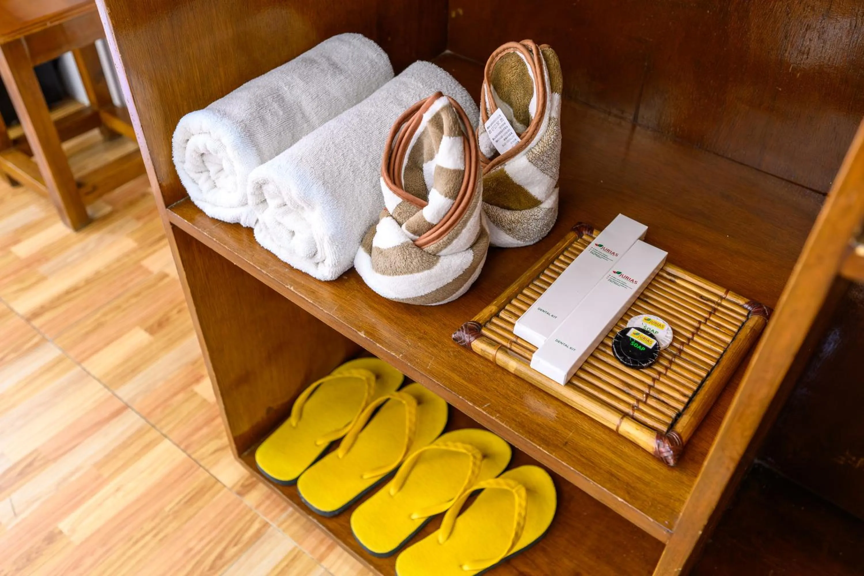 towels in Jurias Garden Hotel