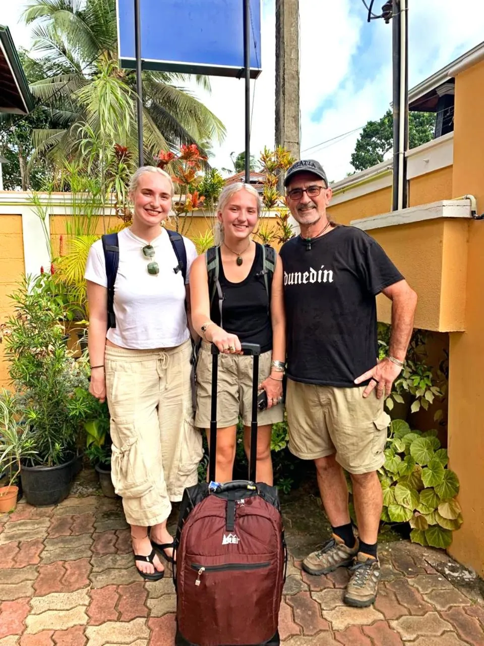 People in Lahiru Airport Villa