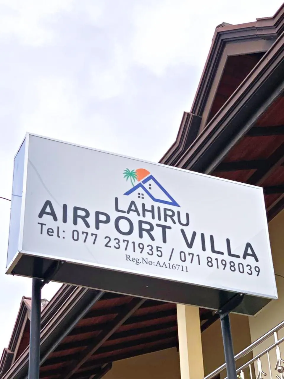 Logo/Certificate/Sign in Lahiru Airport Villa