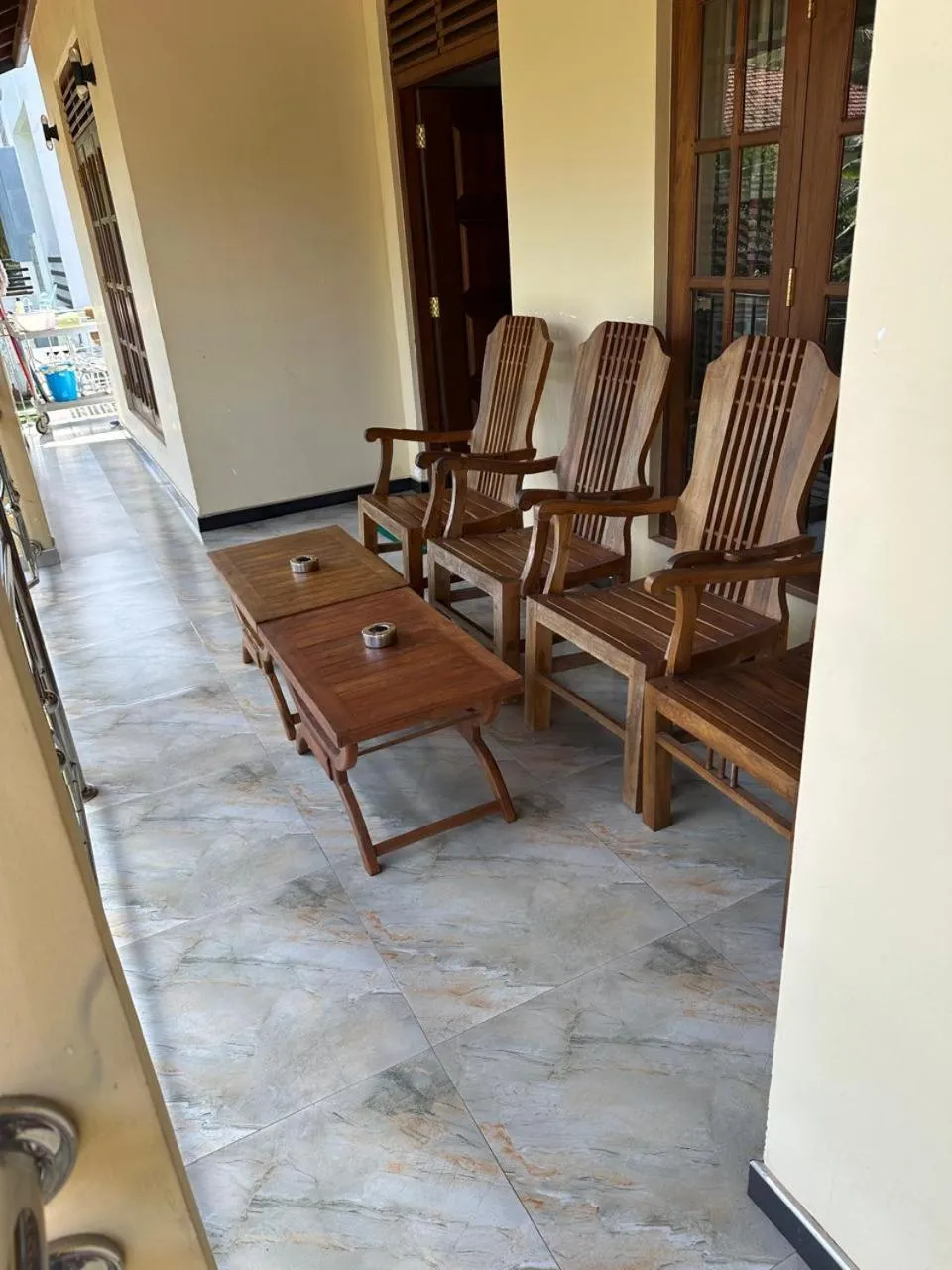 Seating area in Lahiru Airport Villa