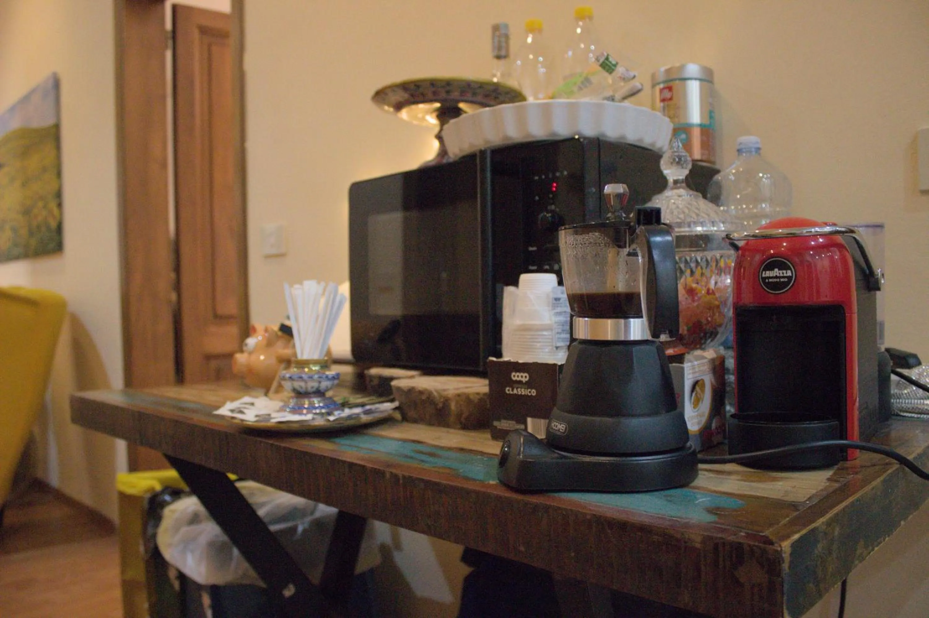 Coffee/tea facilities in Soggiorno Madrid