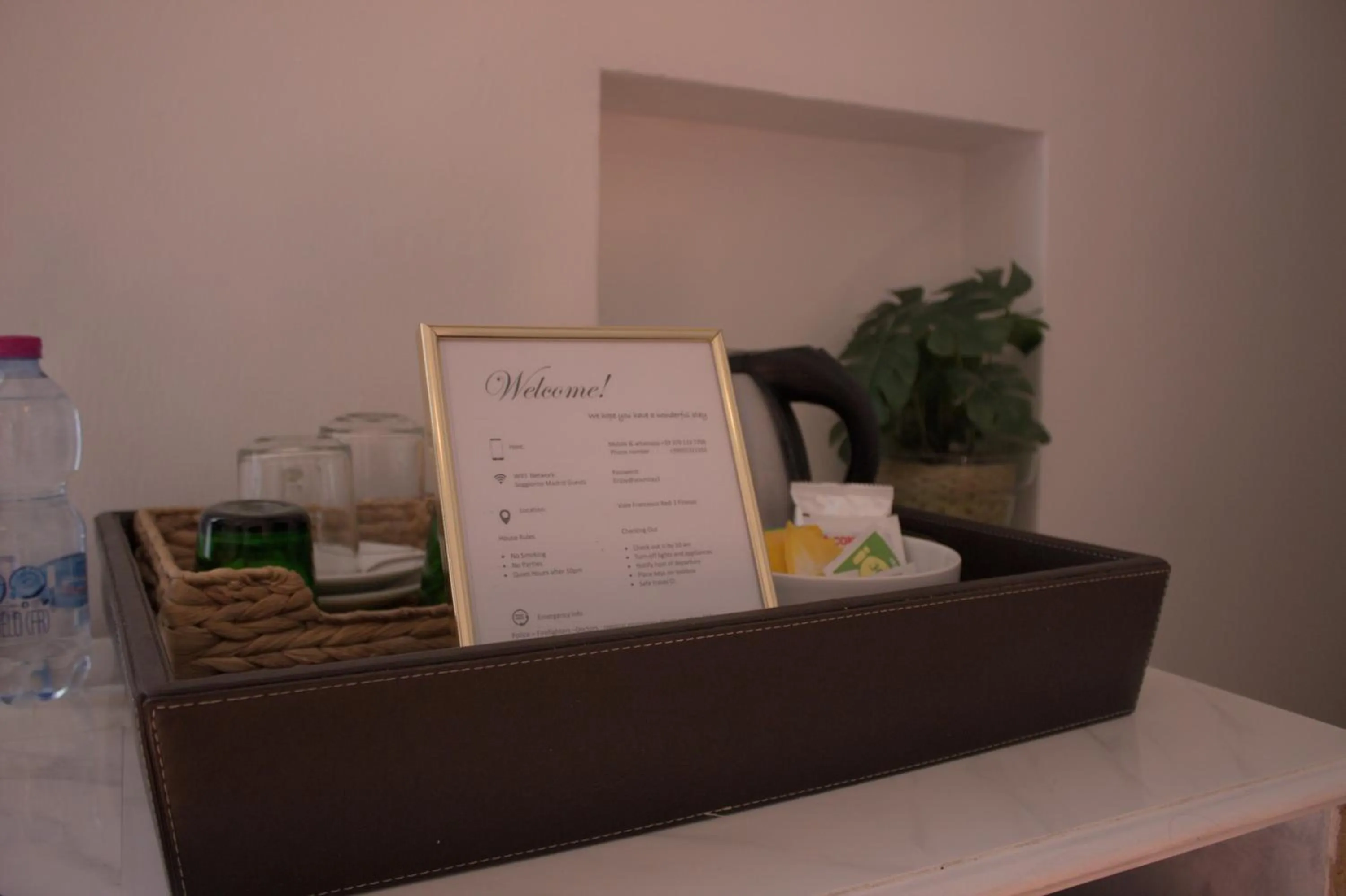 Food and drinks in Soggiorno Madrid