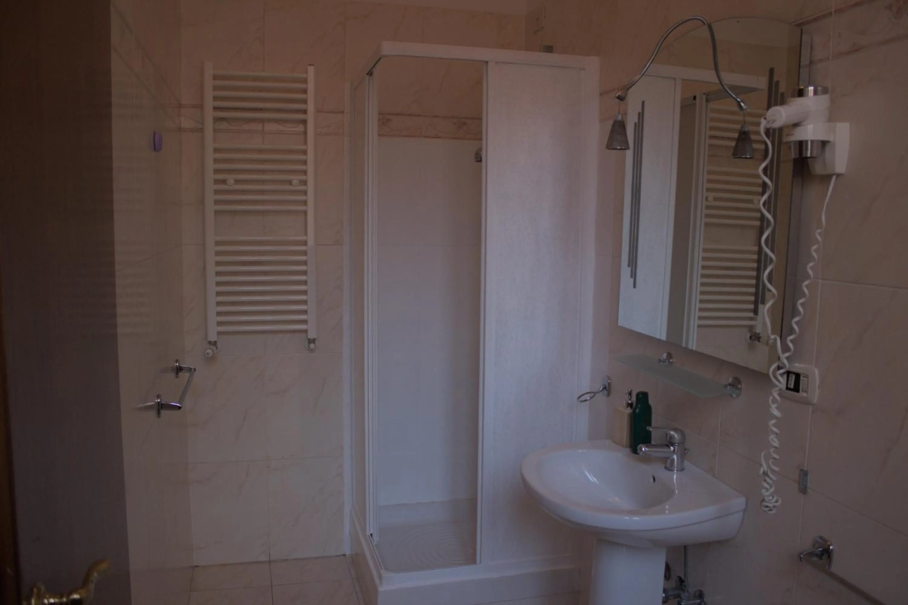 Shower in Soggiorno Madrid