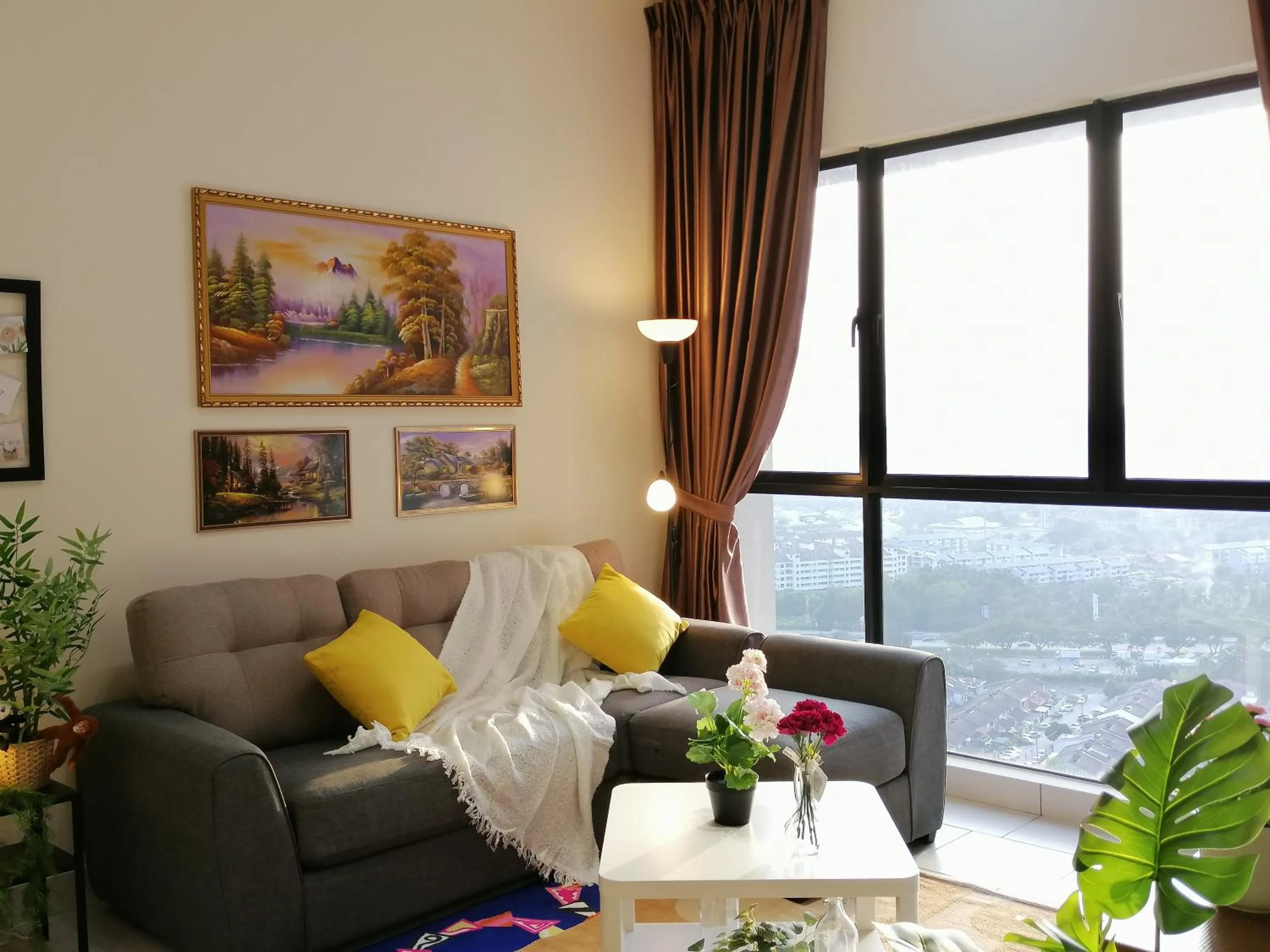 Living room in Astetica Residences @ Seri Kembangan