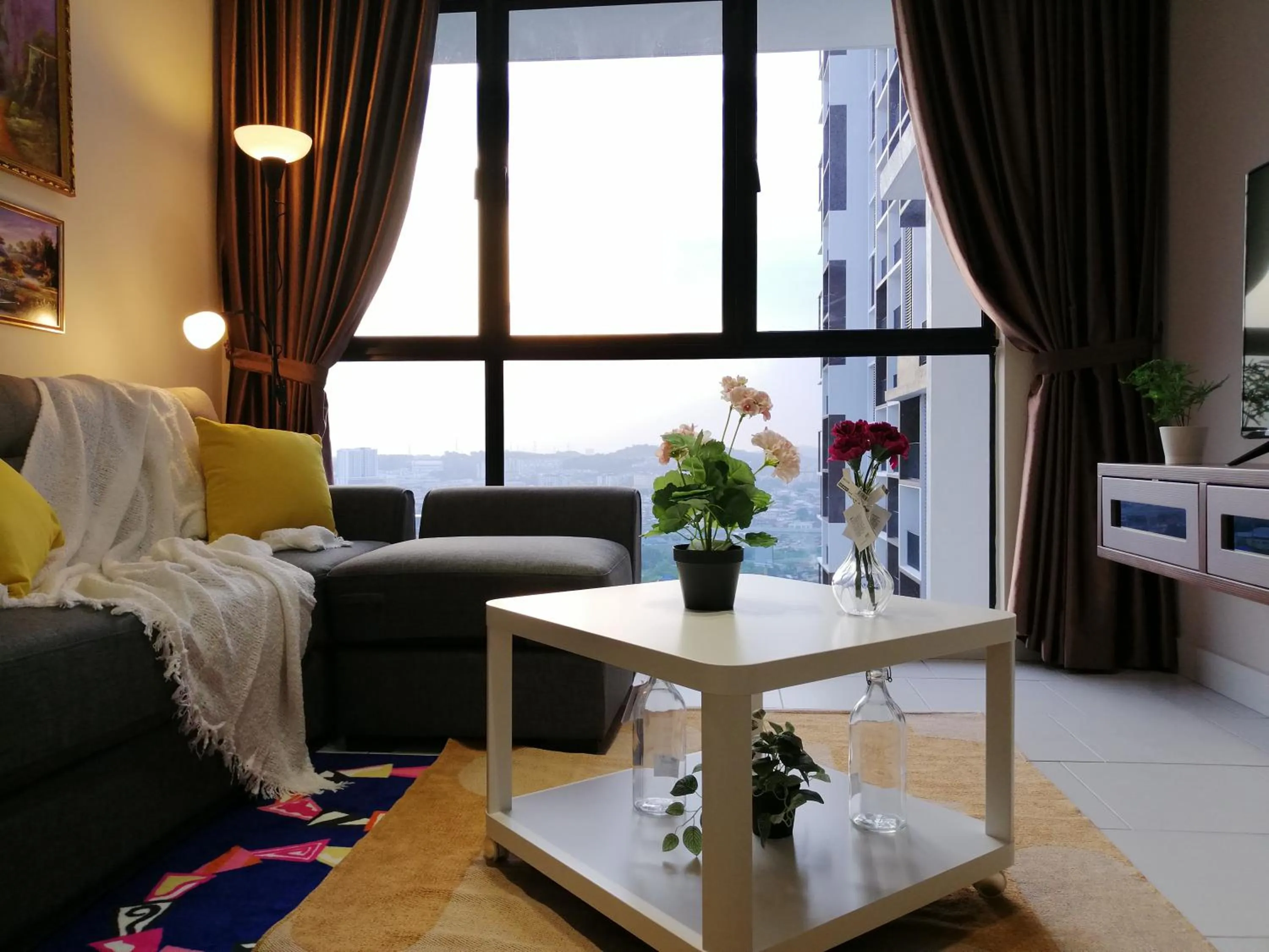 Living room in Astetica Residences @ Seri Kembangan