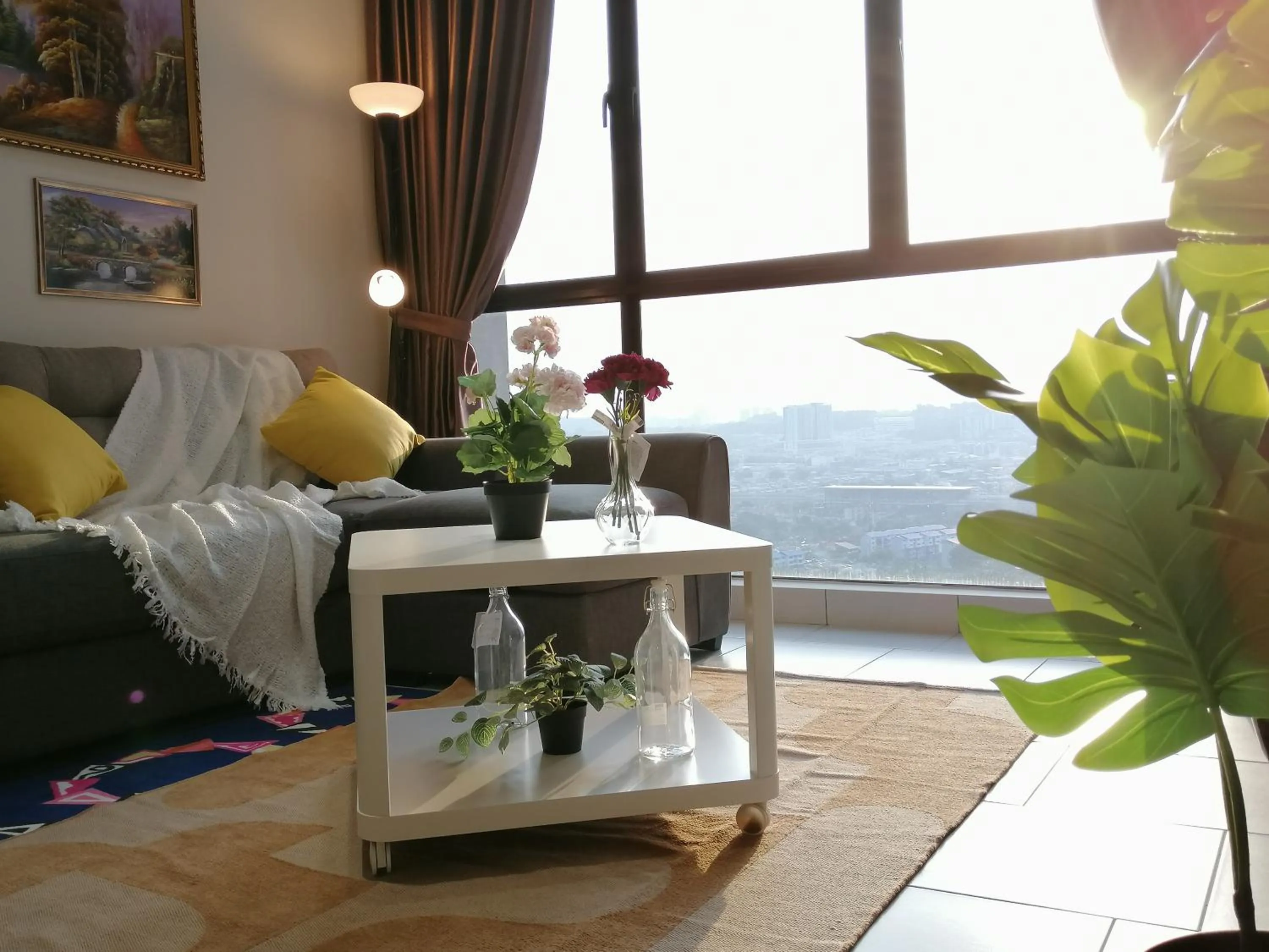 Living room in Astetica Residences @ Seri Kembangan