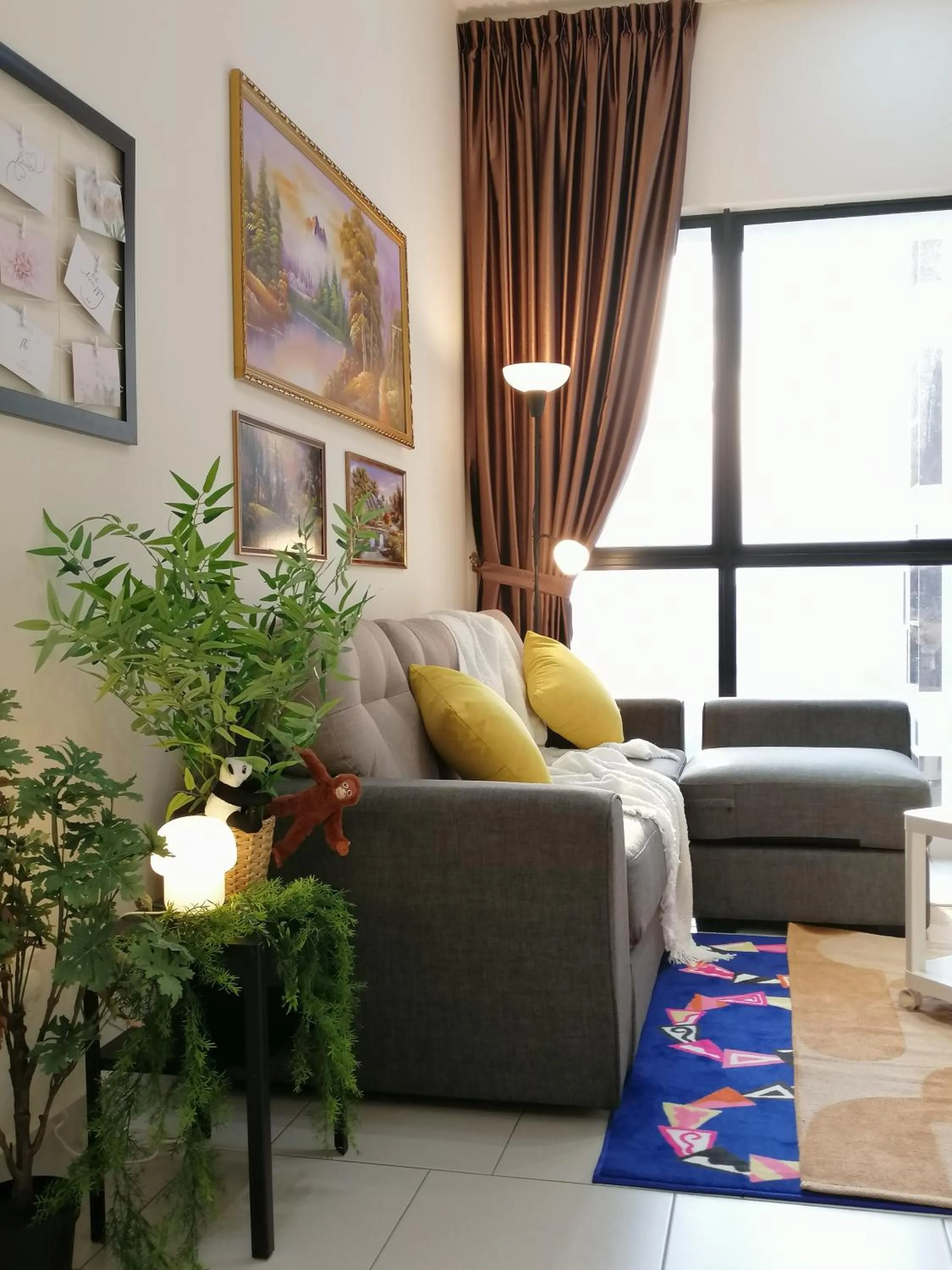 Living room in Astetica Residences @ Seri Kembangan