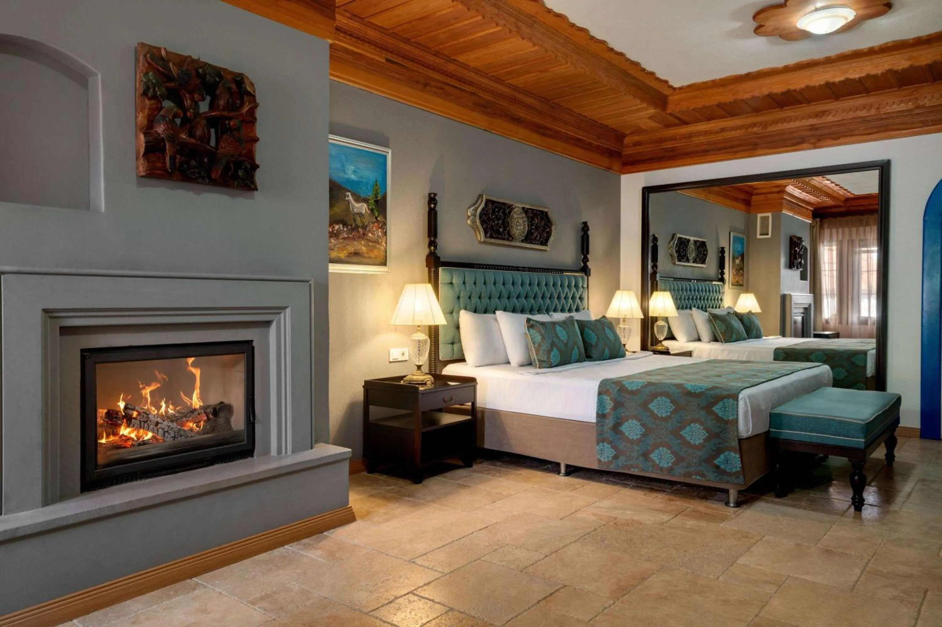 Photo of the whole room, Bed in Wyndham Datca Perili Bay