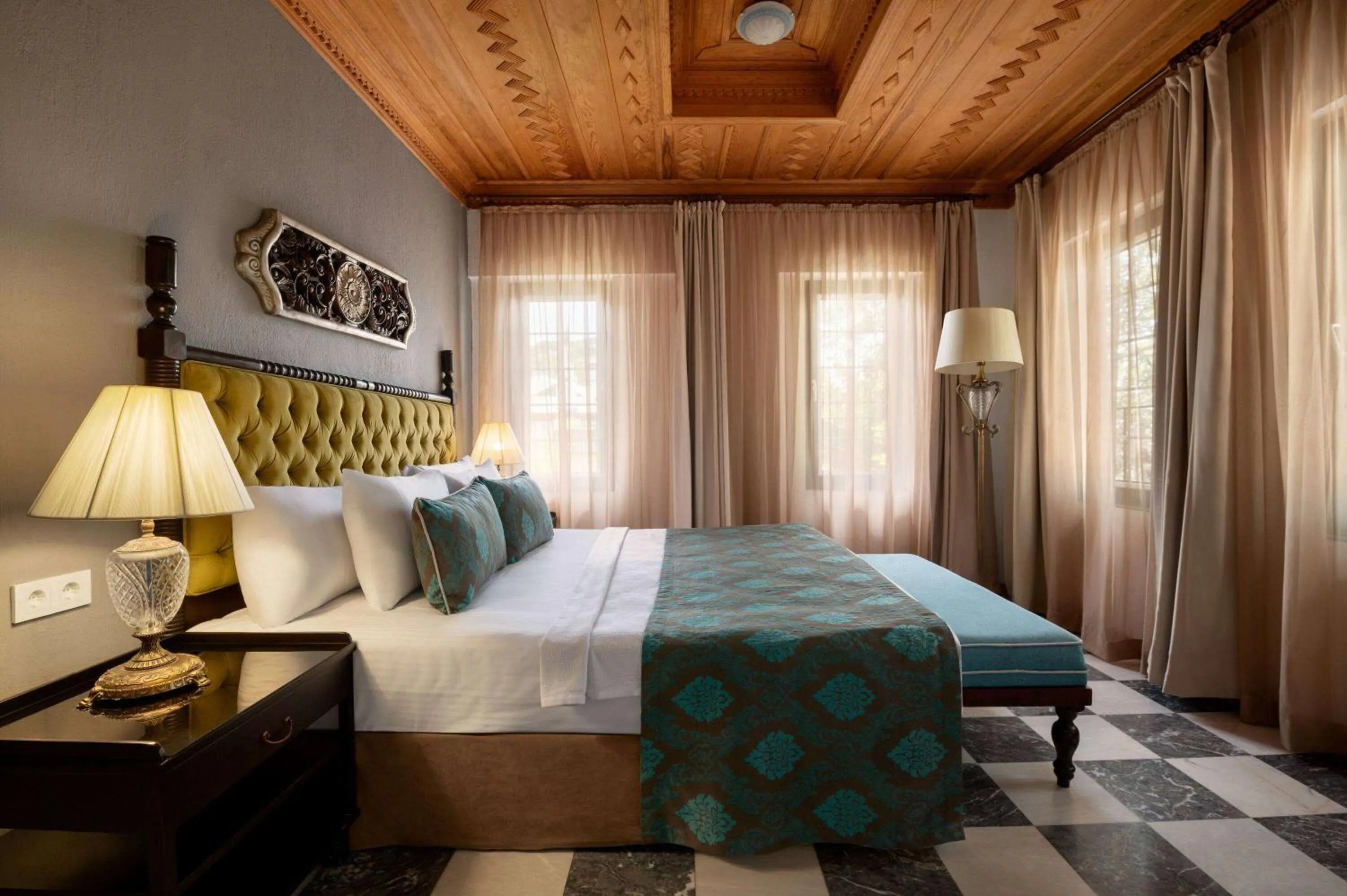 Photo of the whole room, Bed in Wyndham Datca Perili Bay