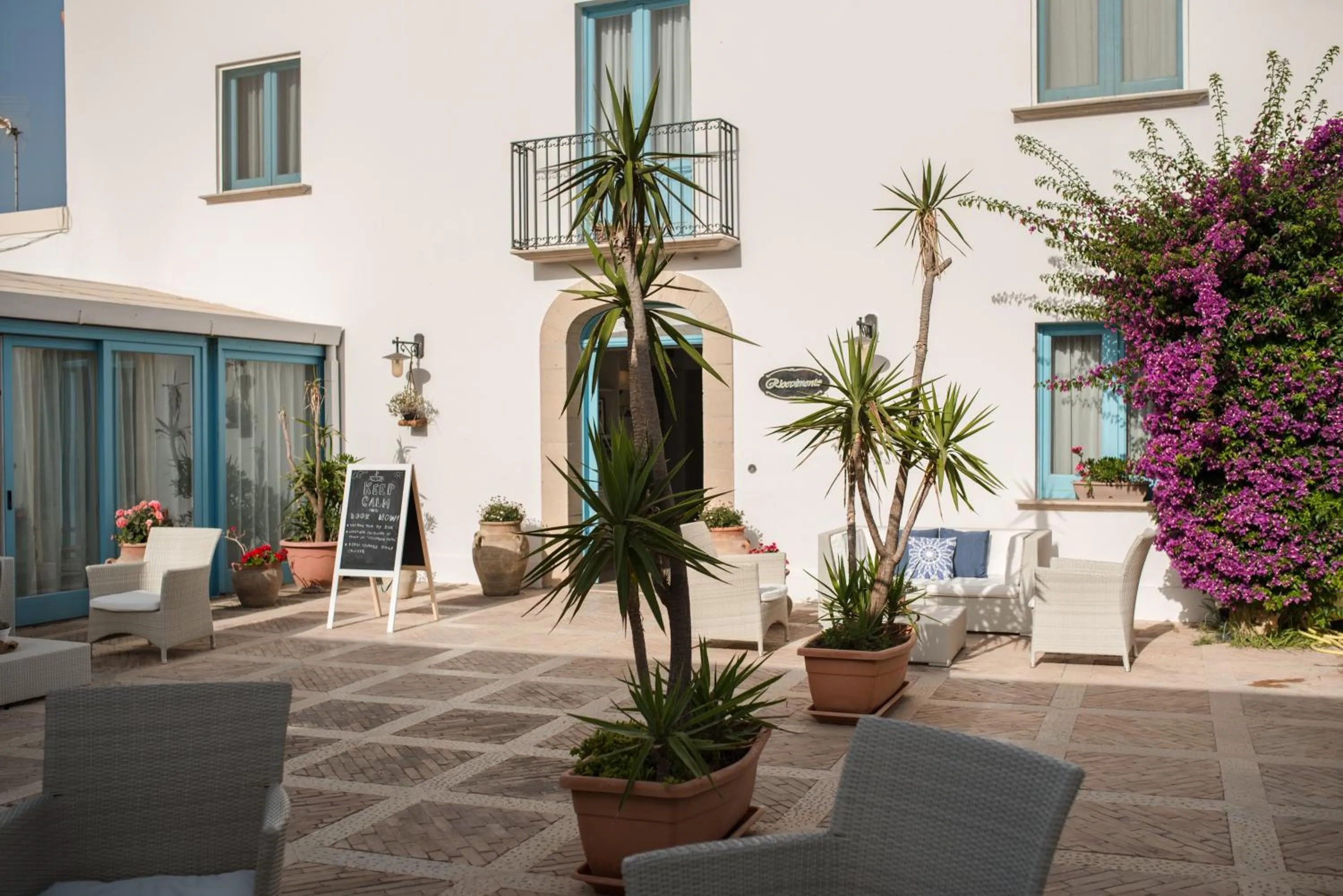 Patio in Relais Antiche Saline