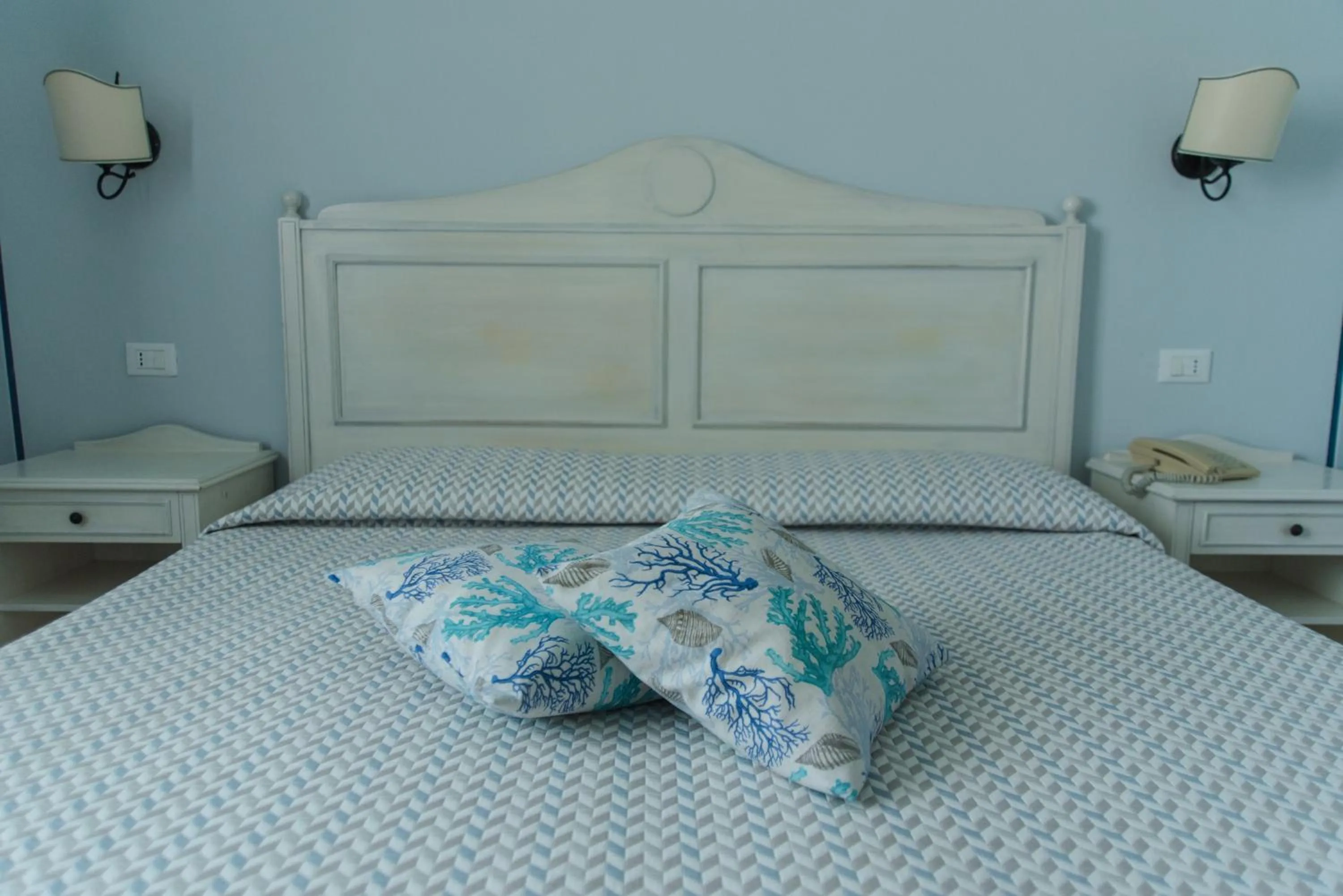 Bed in Relais Antiche Saline