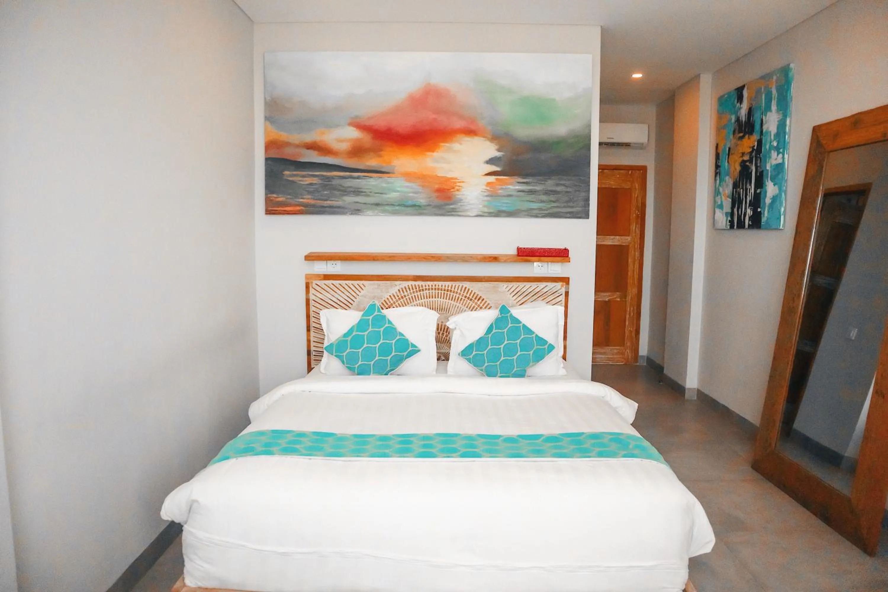 Bed in Harbour Komodo Hotel