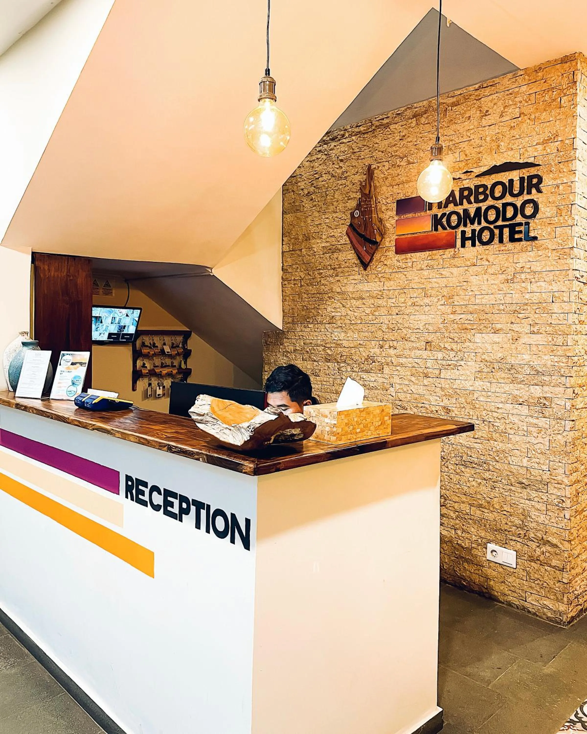 Lobby or reception in Harbour Komodo Hotel