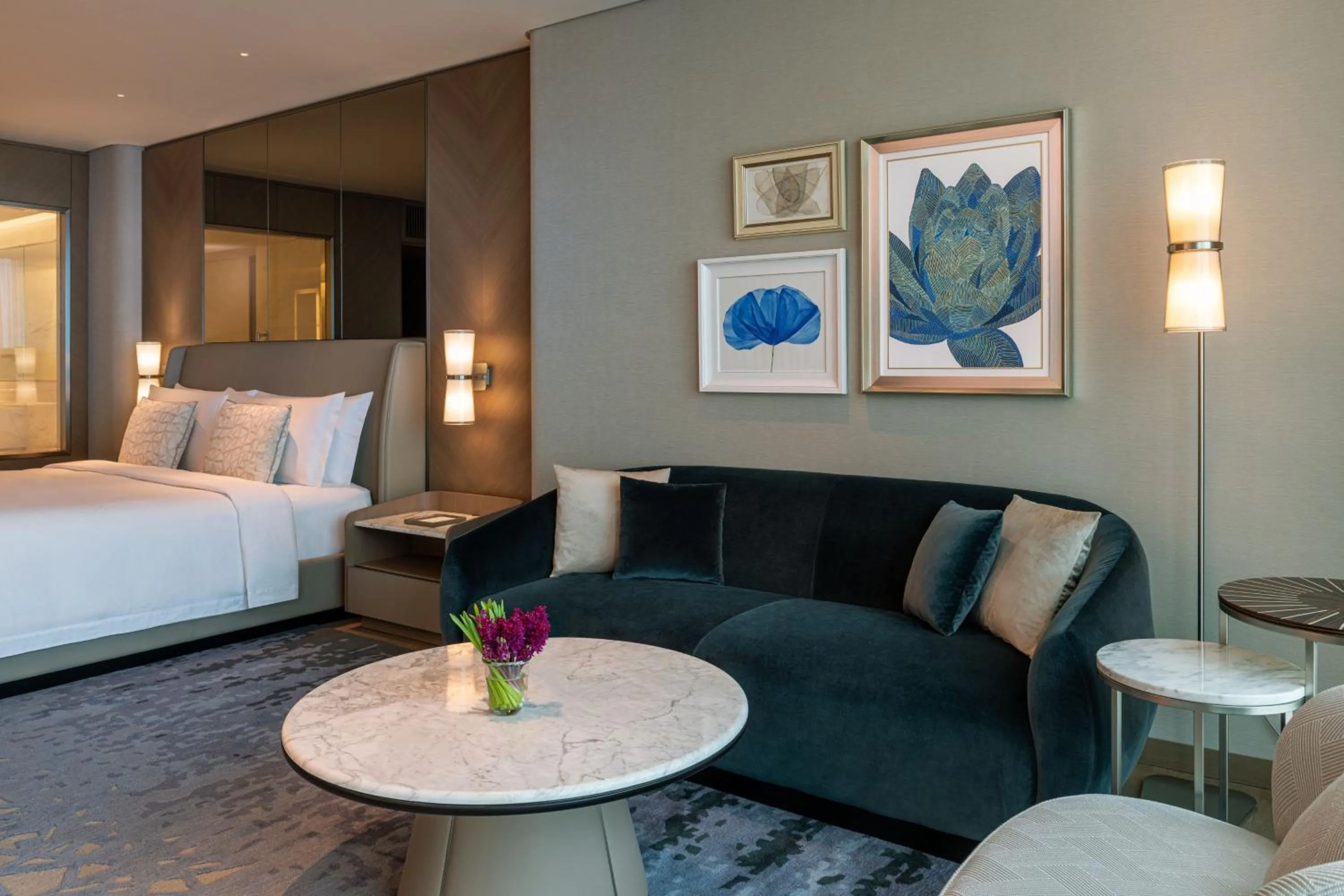 Photo of the whole room, Bed in The St. Regis Kuwait