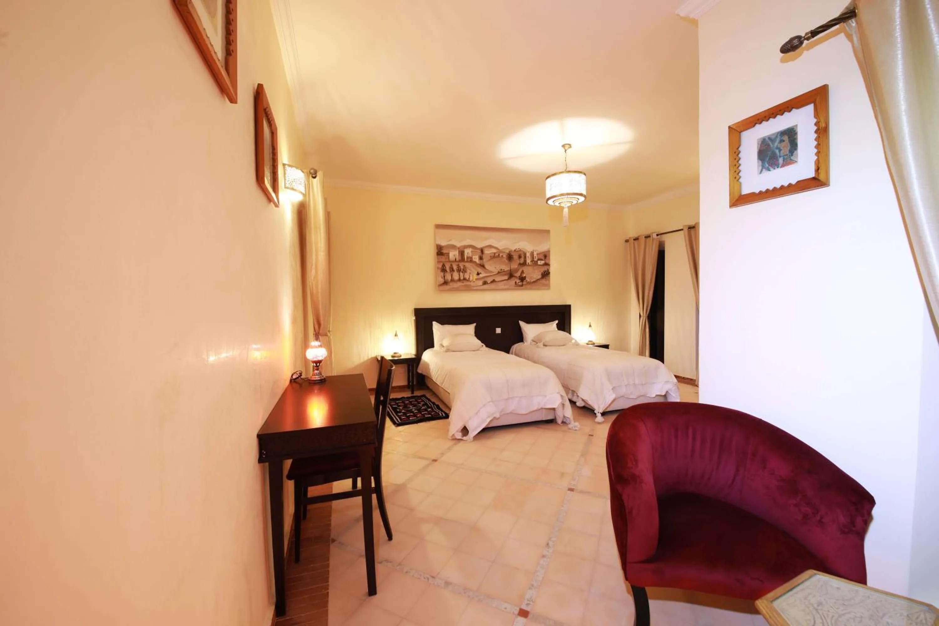 Bed in Le petit Château des Anges