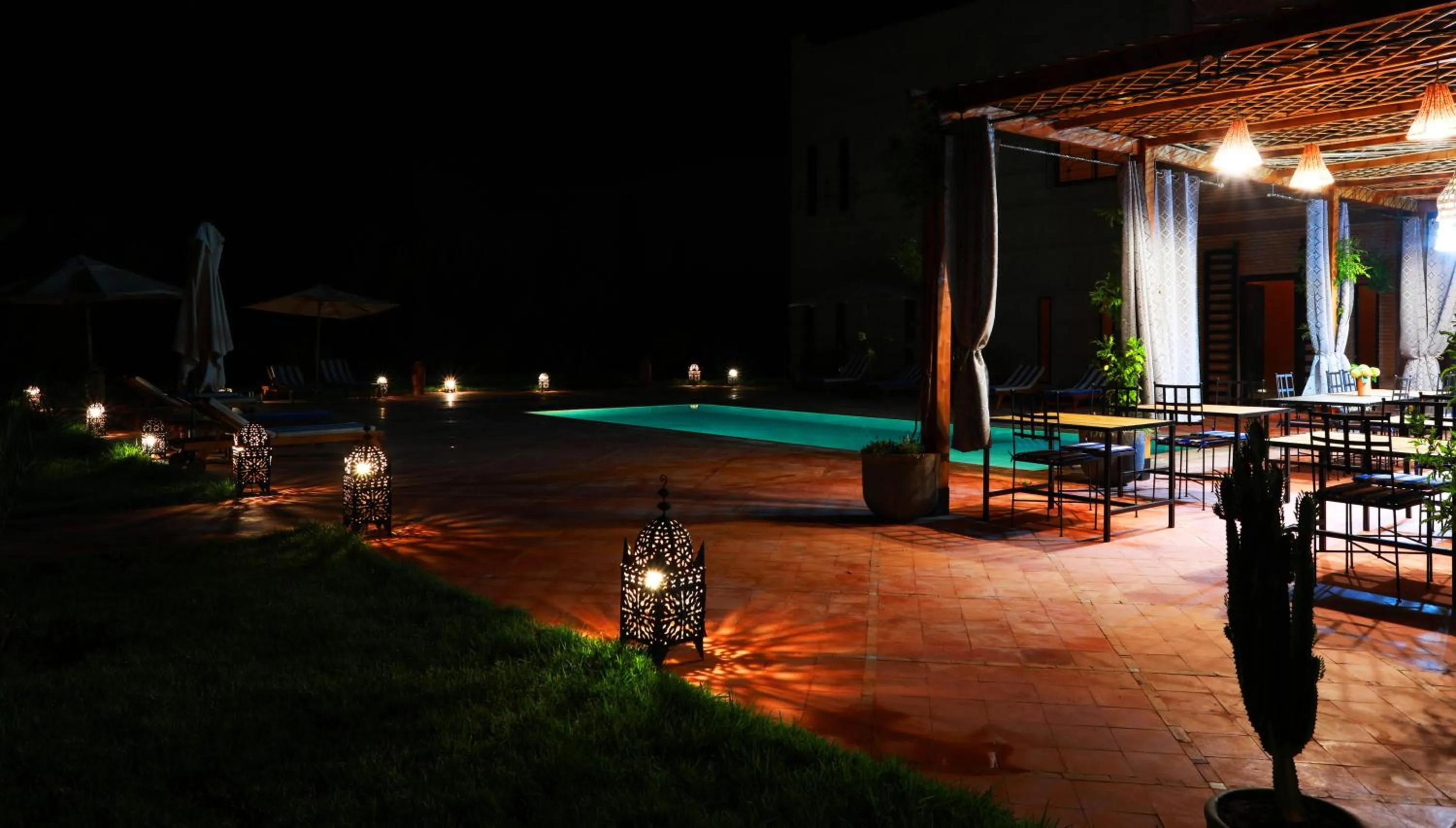 Patio in Le petit Château des Anges