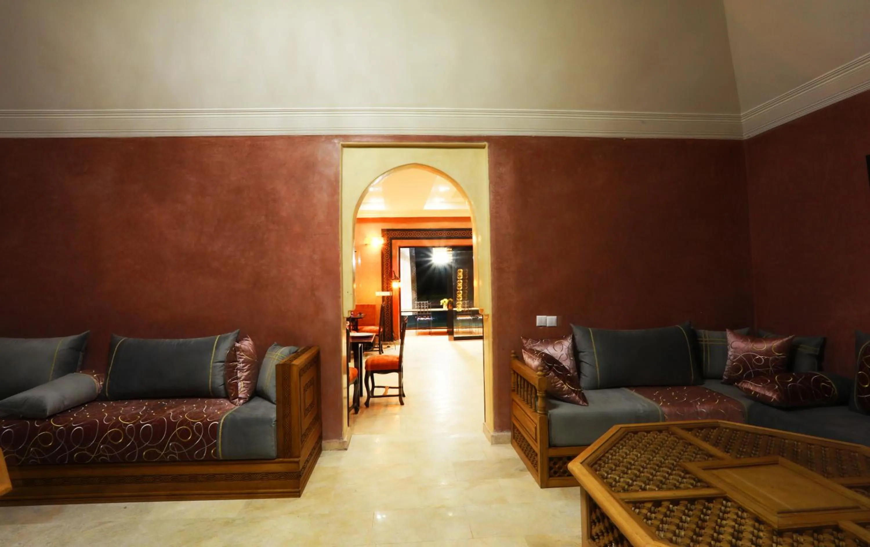 Living room in Le petit Château des Anges