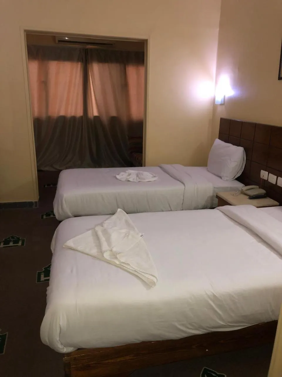 Bed in Regency Hotel