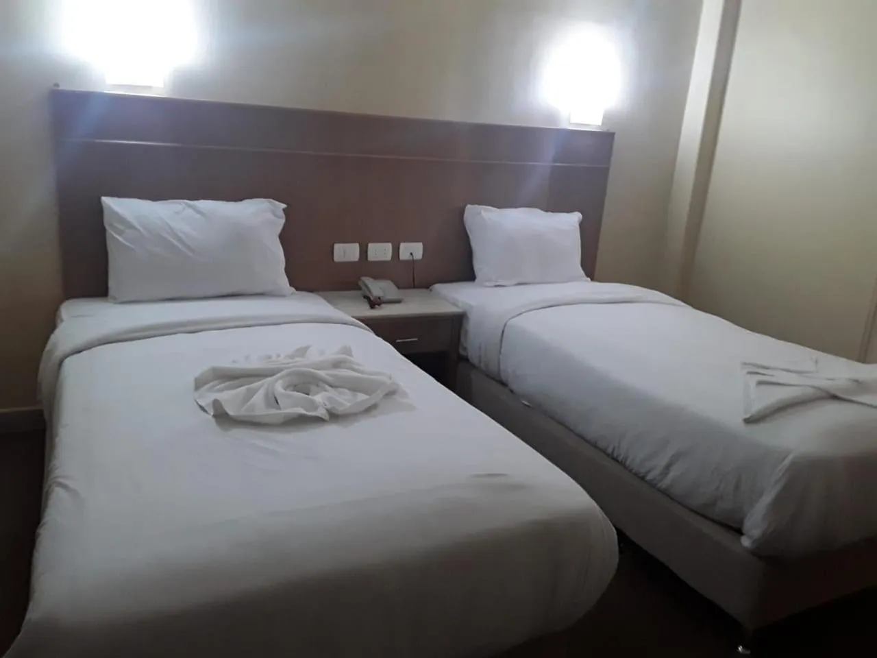Bed in Regency Hotel