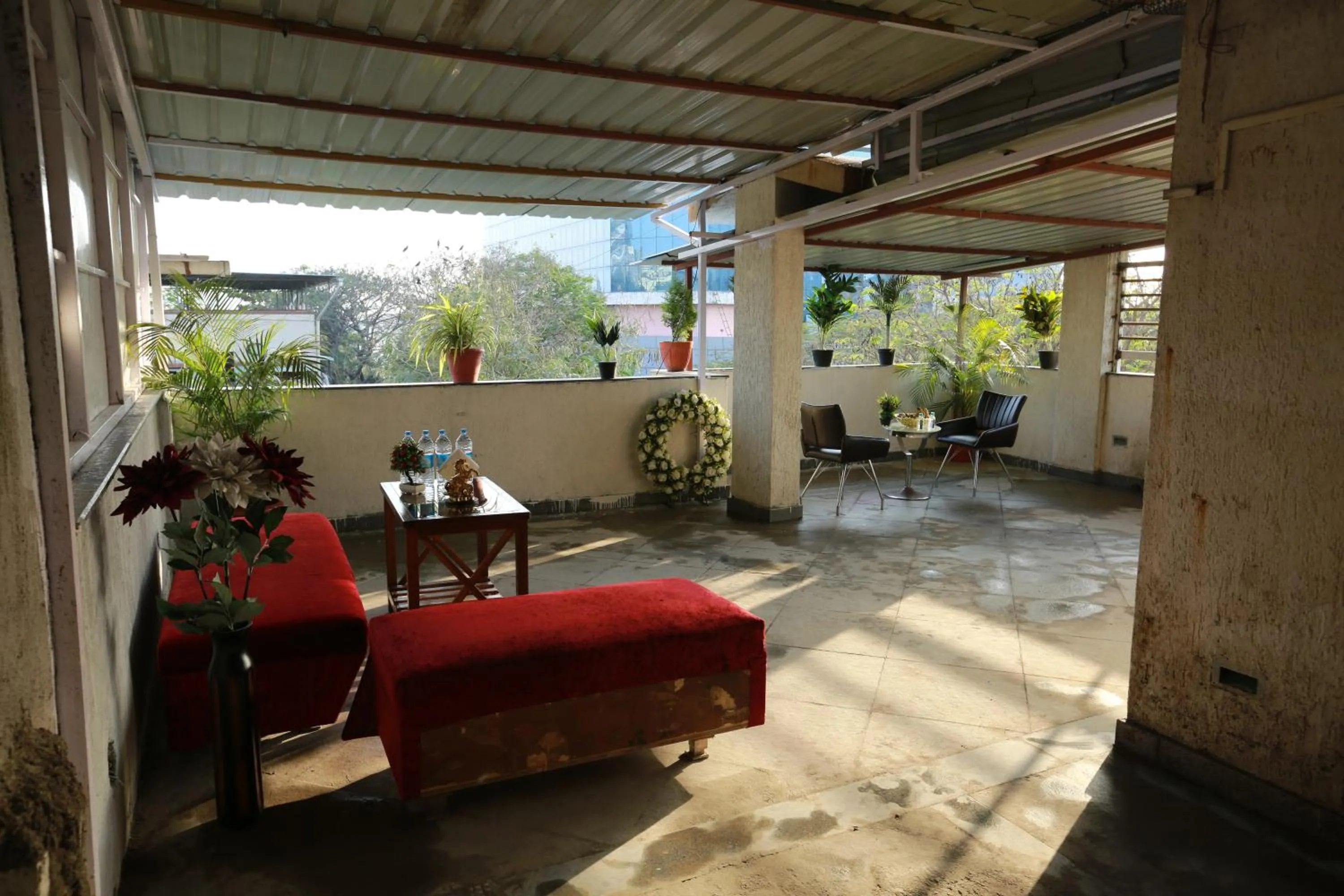 Patio in Villa Residency