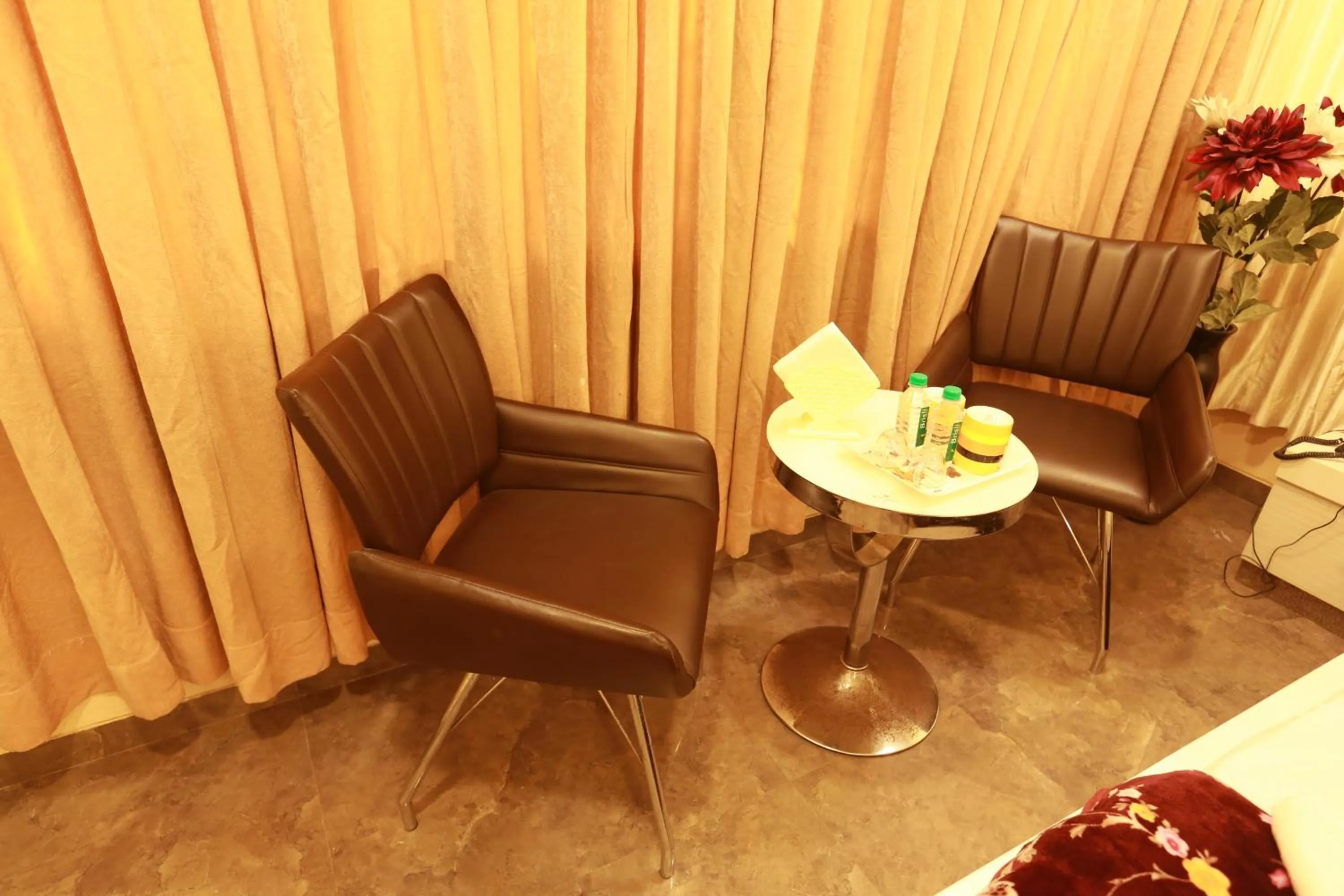 Seating area in Villa Residency