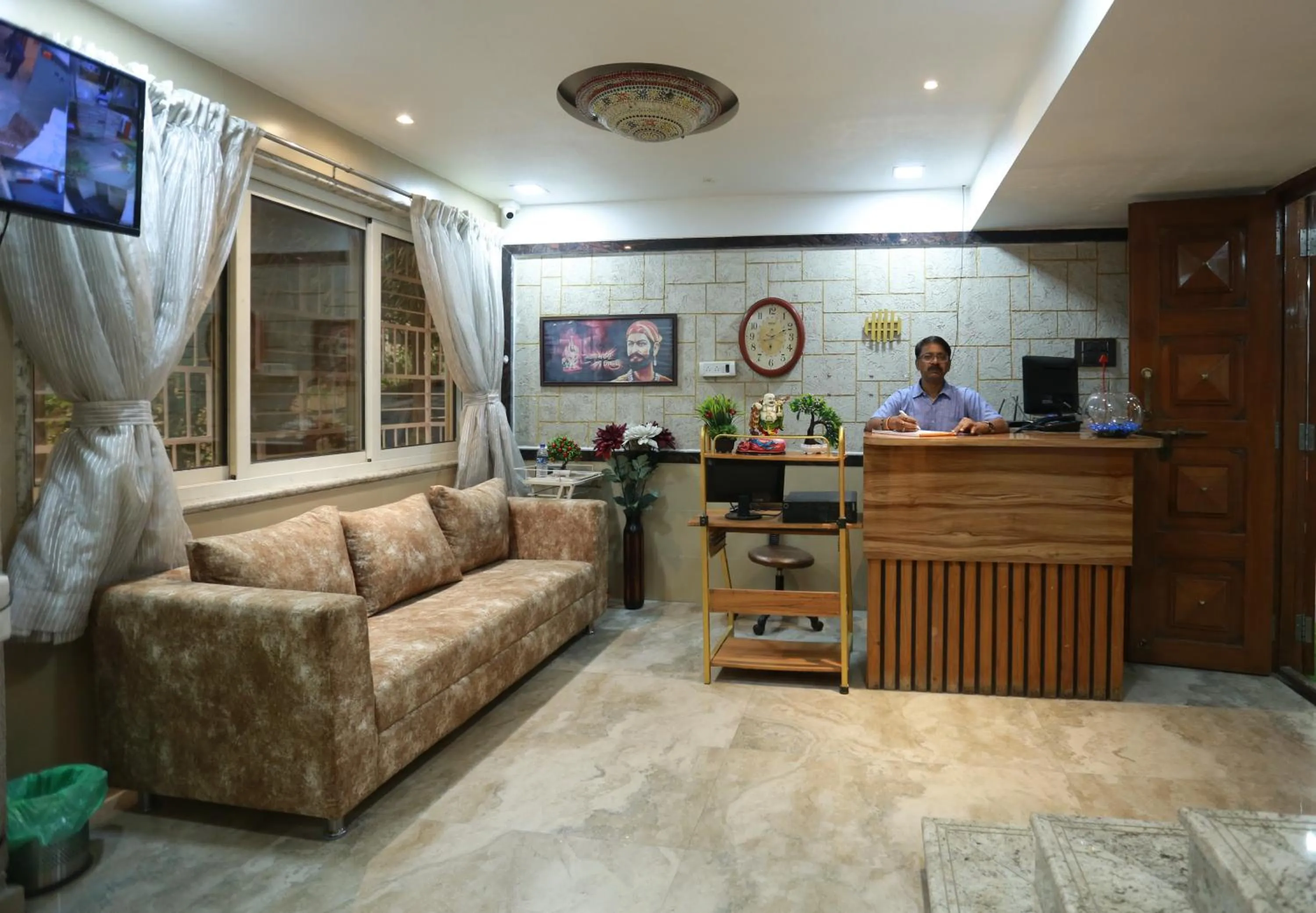 Lobby or reception in Villa Residency