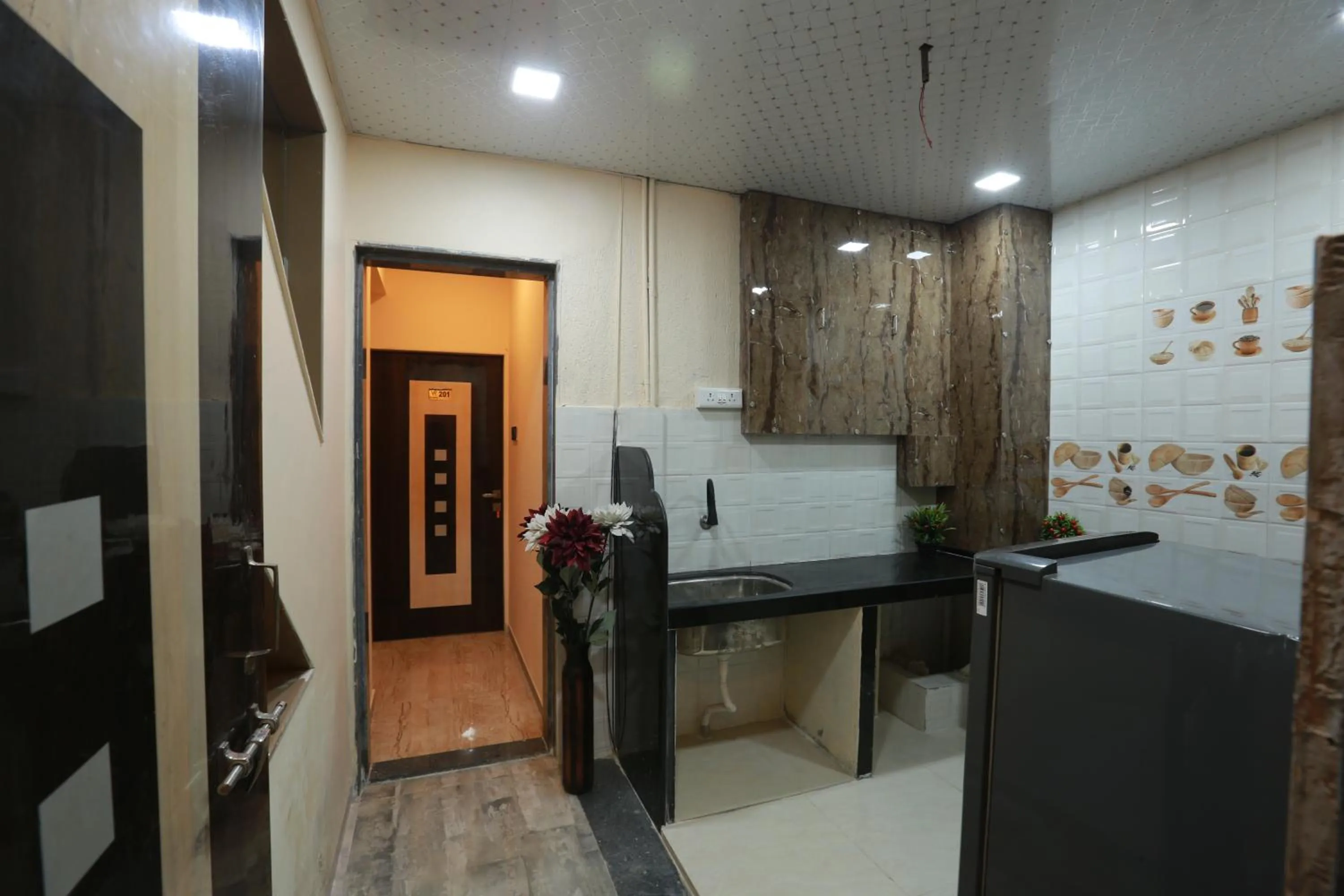 Kitchen or kitchenette in Villa Residency