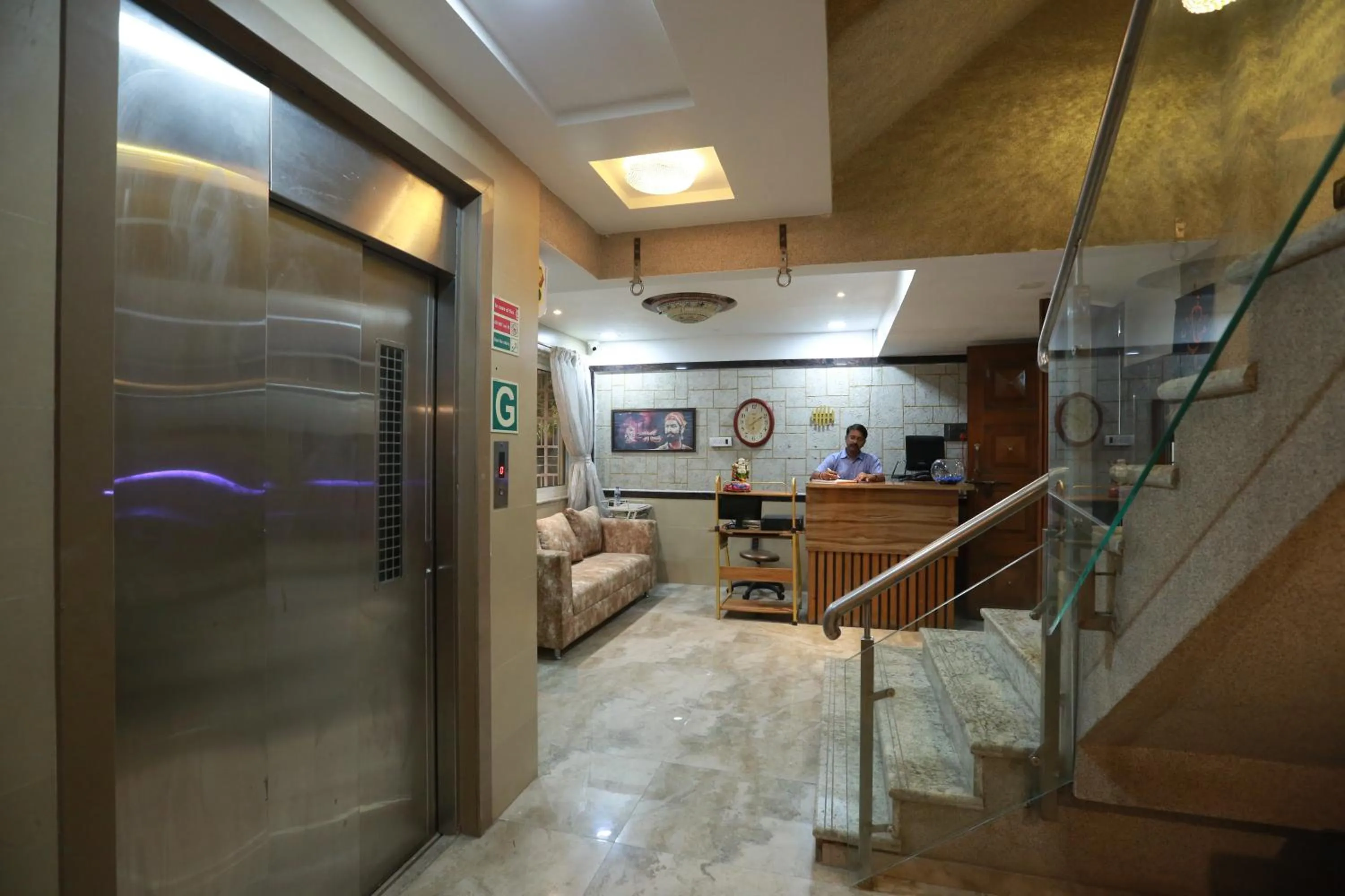Lobby or reception in Villa Residency