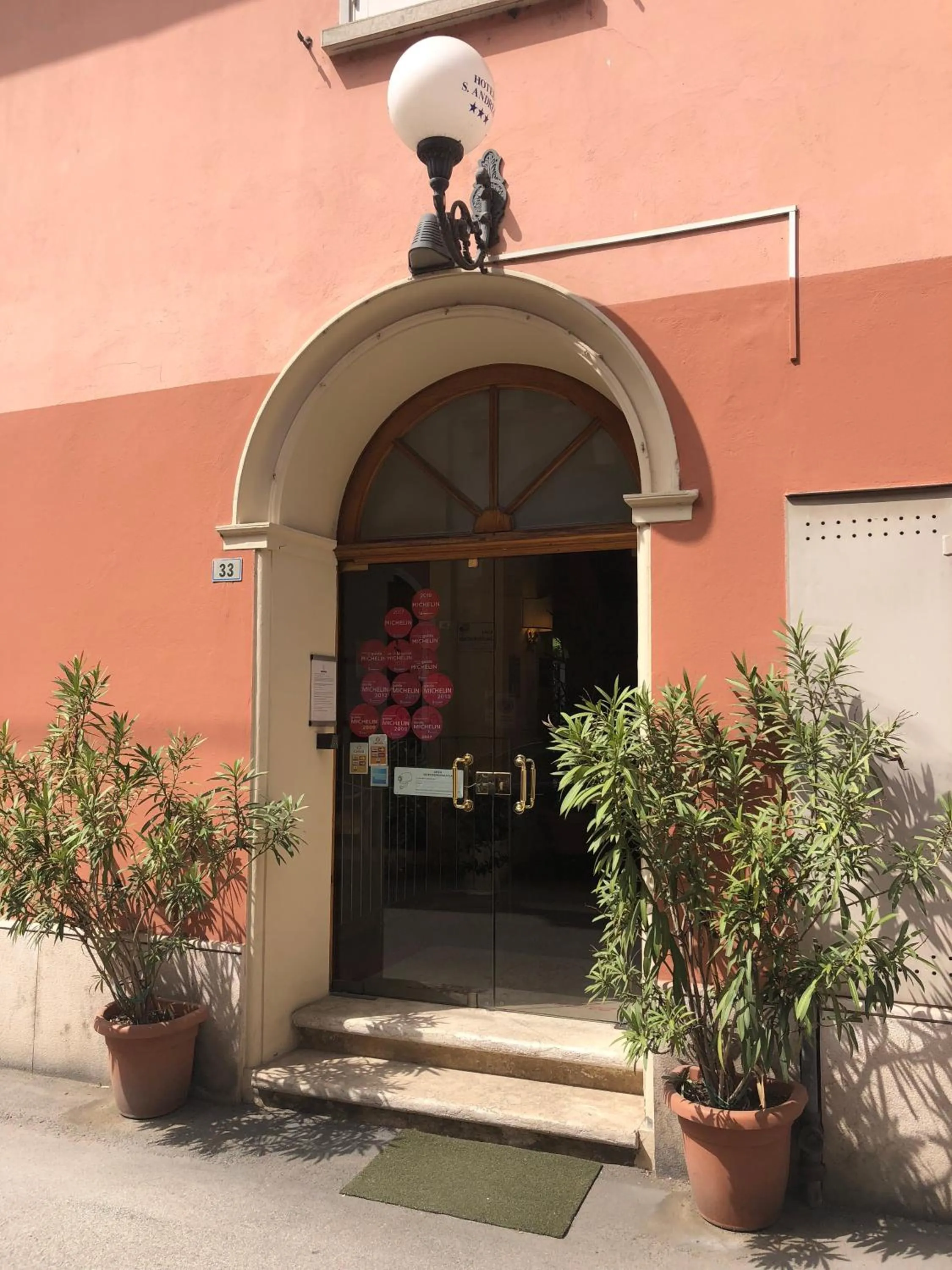 Facade/entrance in Hotel Sant'Andrea