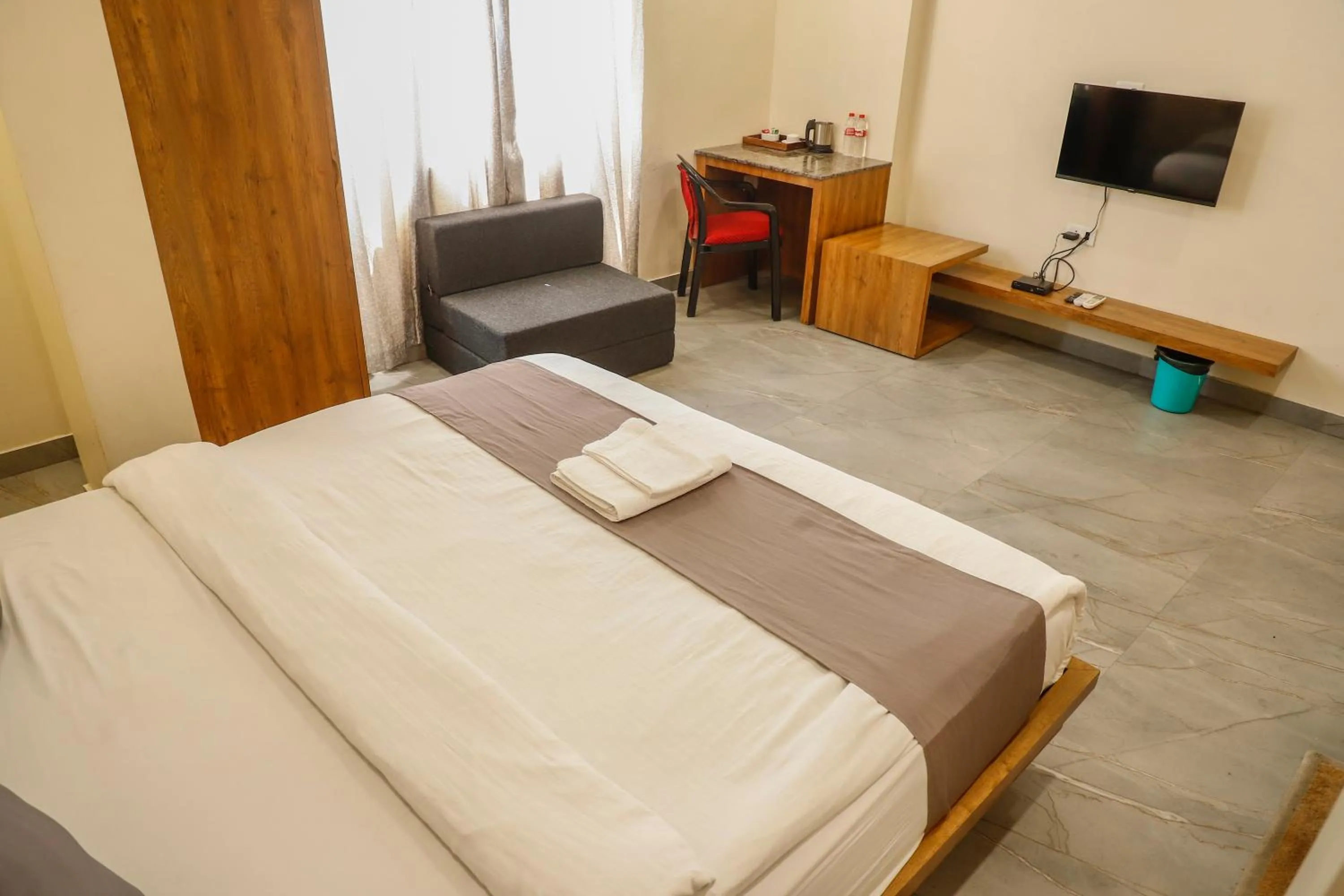 Bed in Grey House Inn