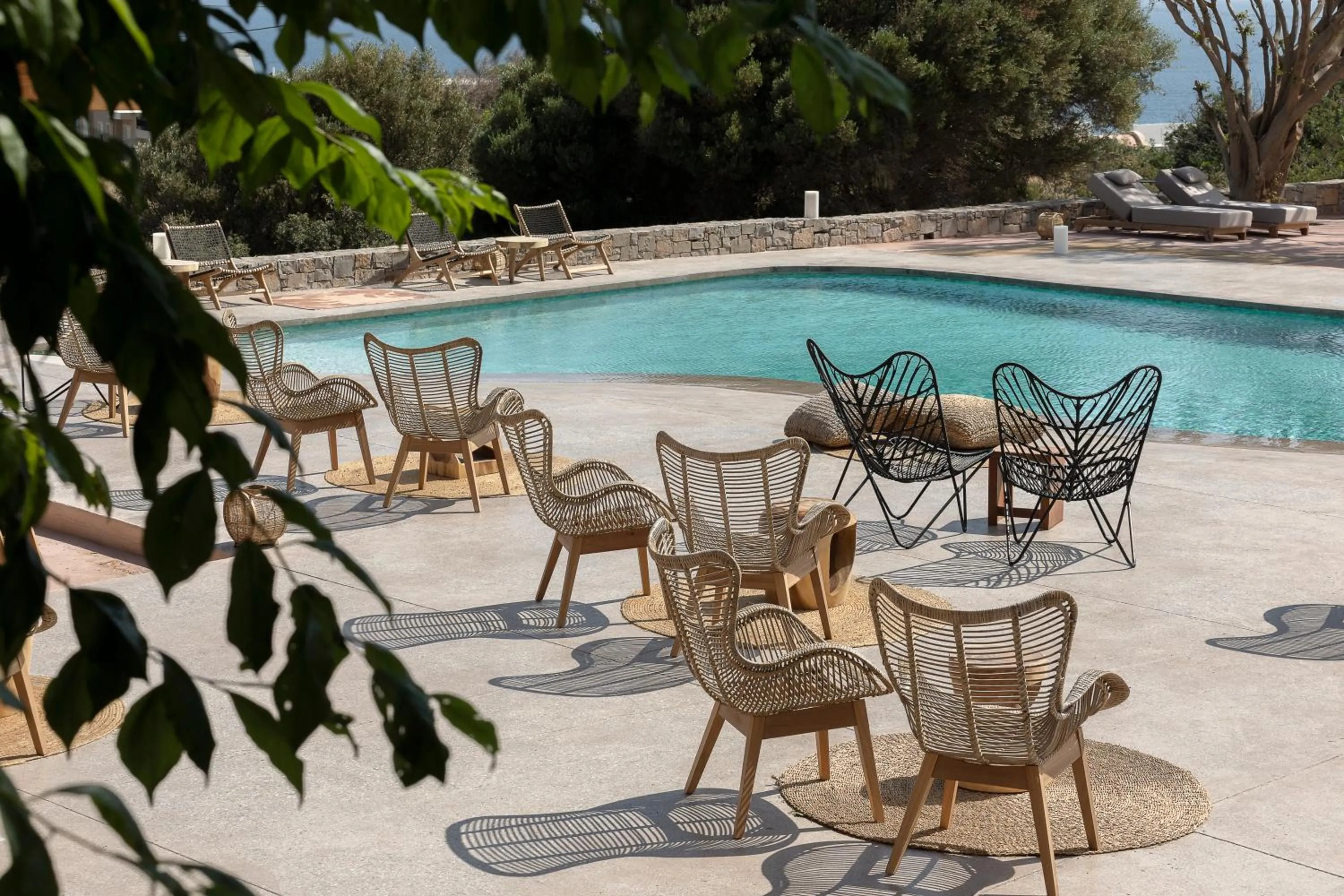 Patio in The Nest Resort