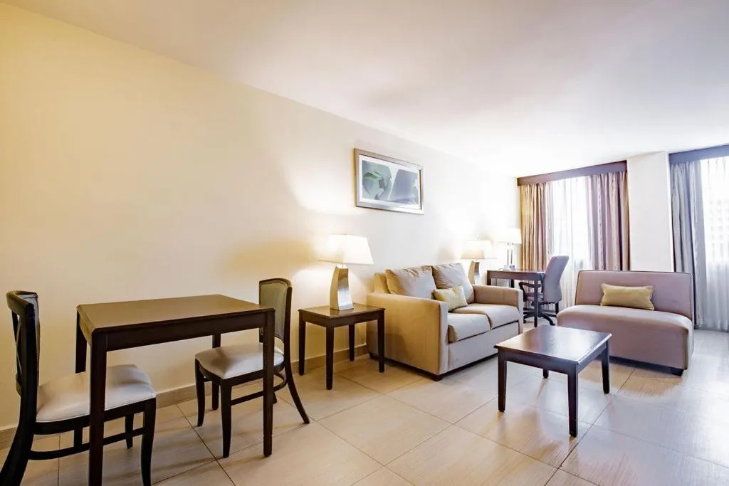 Seating area in Studio Coliving Hotel