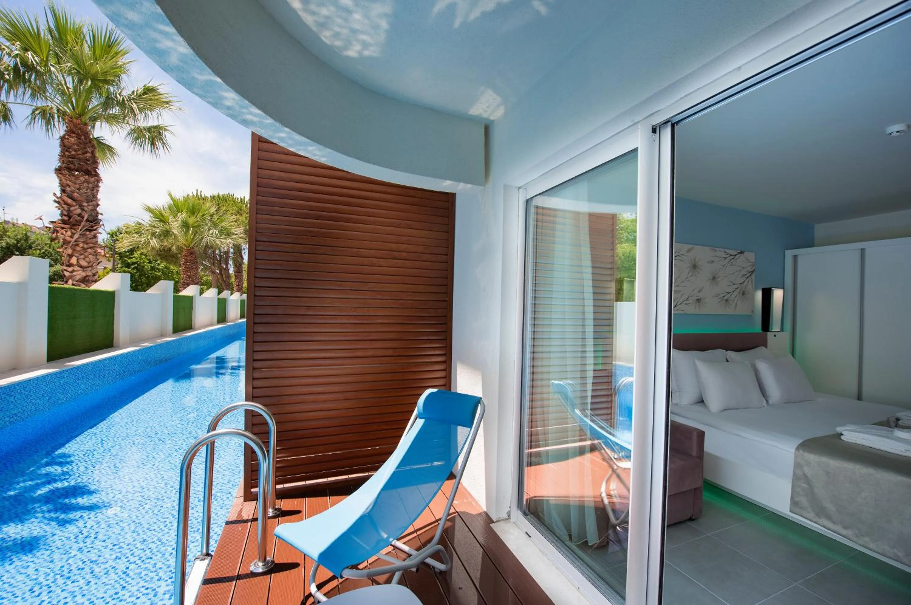 Balcony/Terrace in Flora Garden Ephesus Kusadasi - All Inclusive