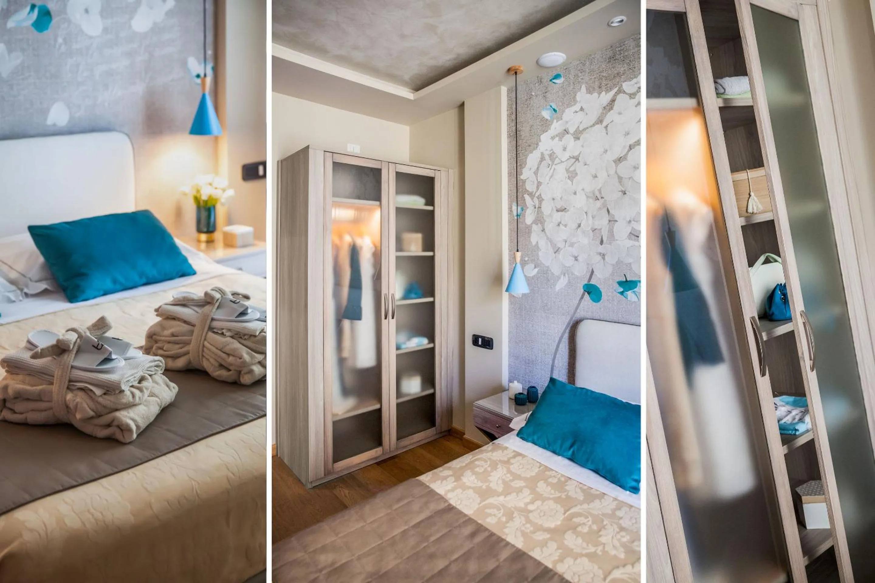 Decorative detail, Bed in Hotel Torino Wellness & Spa