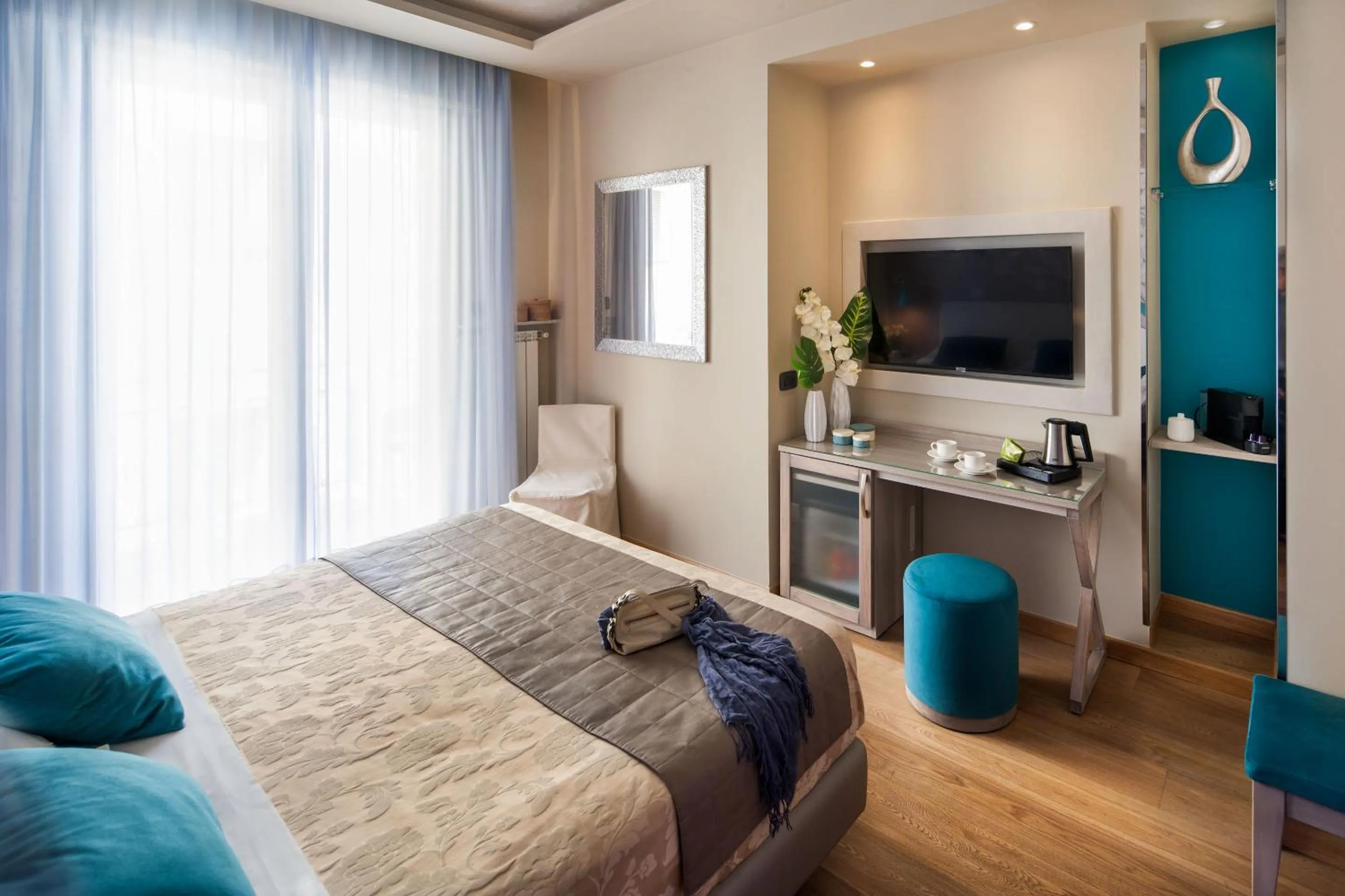 TV and multimedia, Bed in Hotel Torino Wellness & Spa