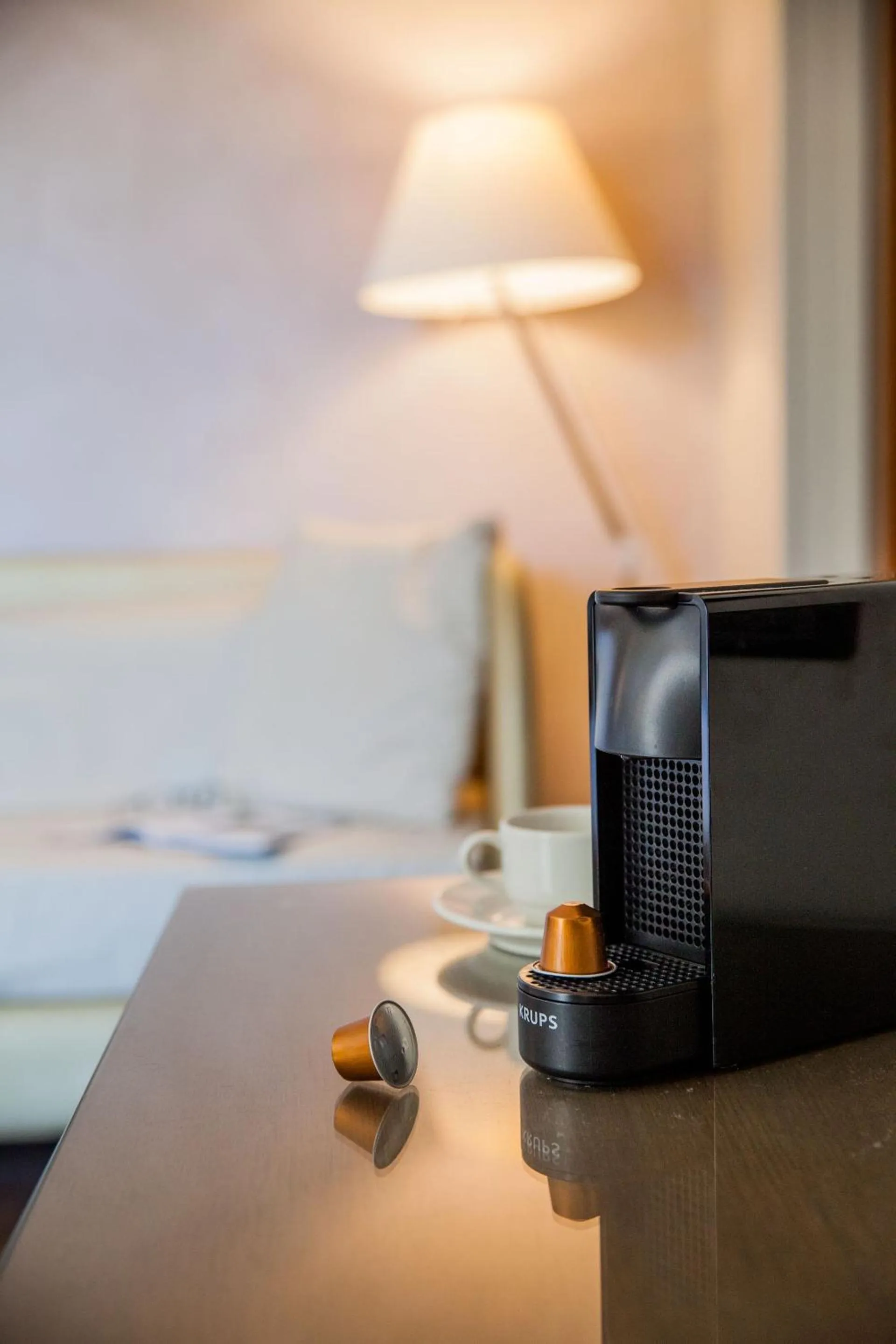 Coffee/tea facilities, Bed in Hotel Torino Wellness & Spa