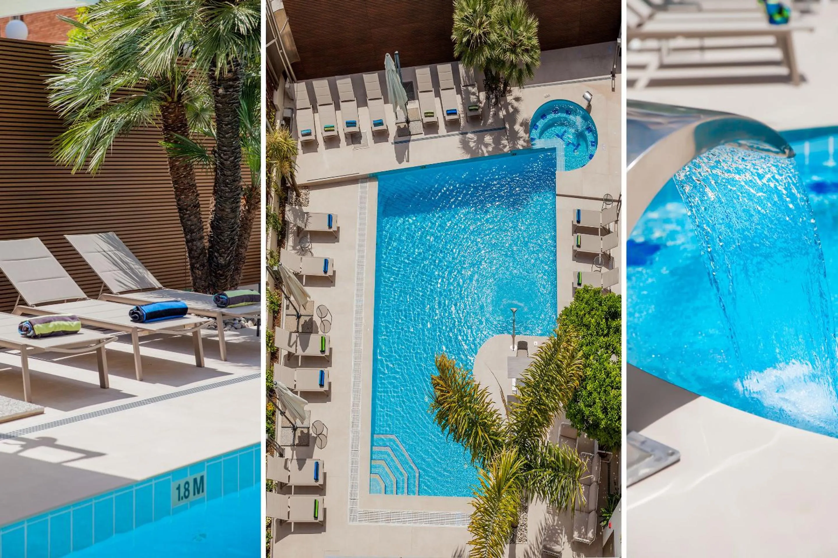 Swimming pool in Hotel Torino Wellness & Spa