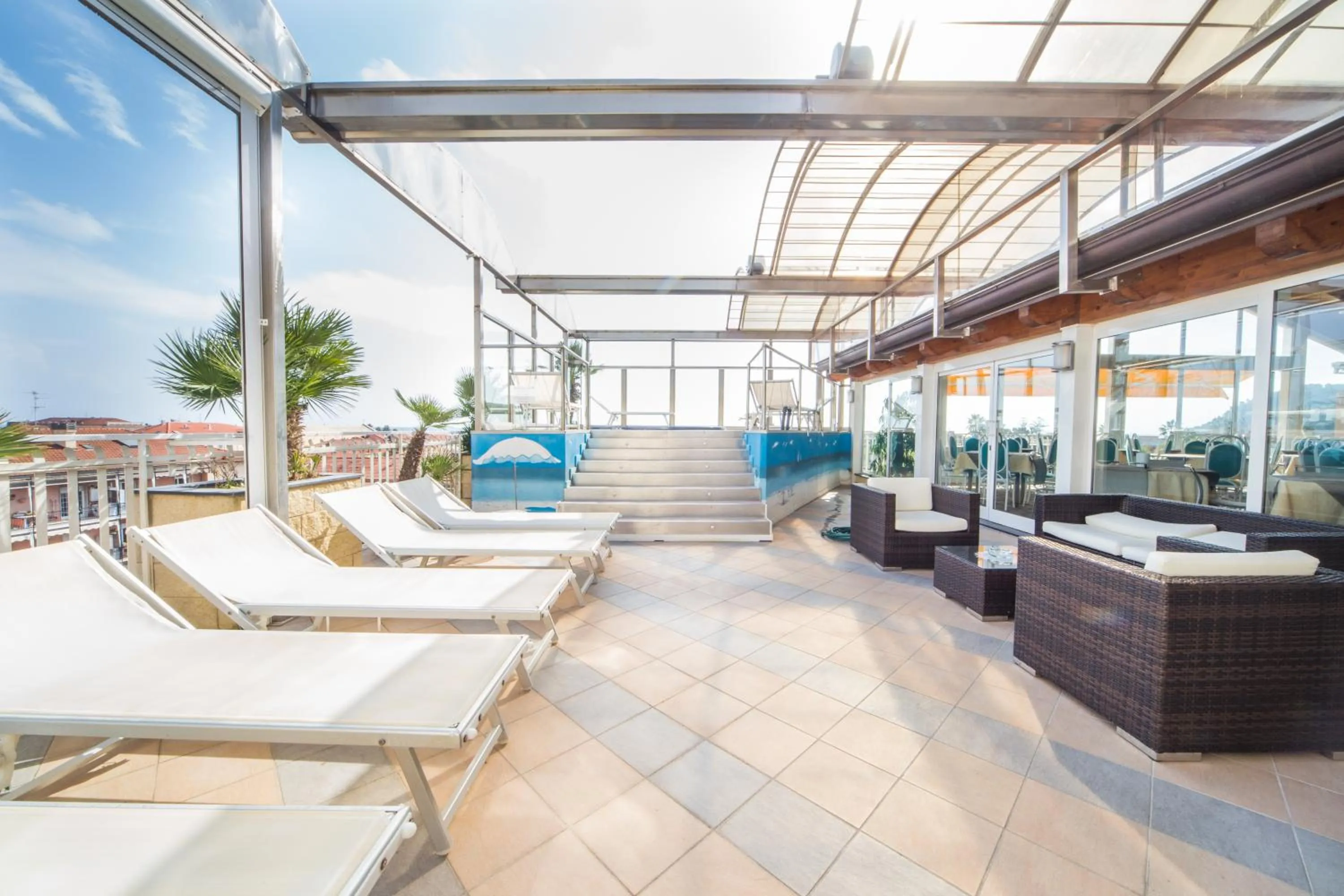 Balcony/Terrace in Hotel Torino Wellness & Spa