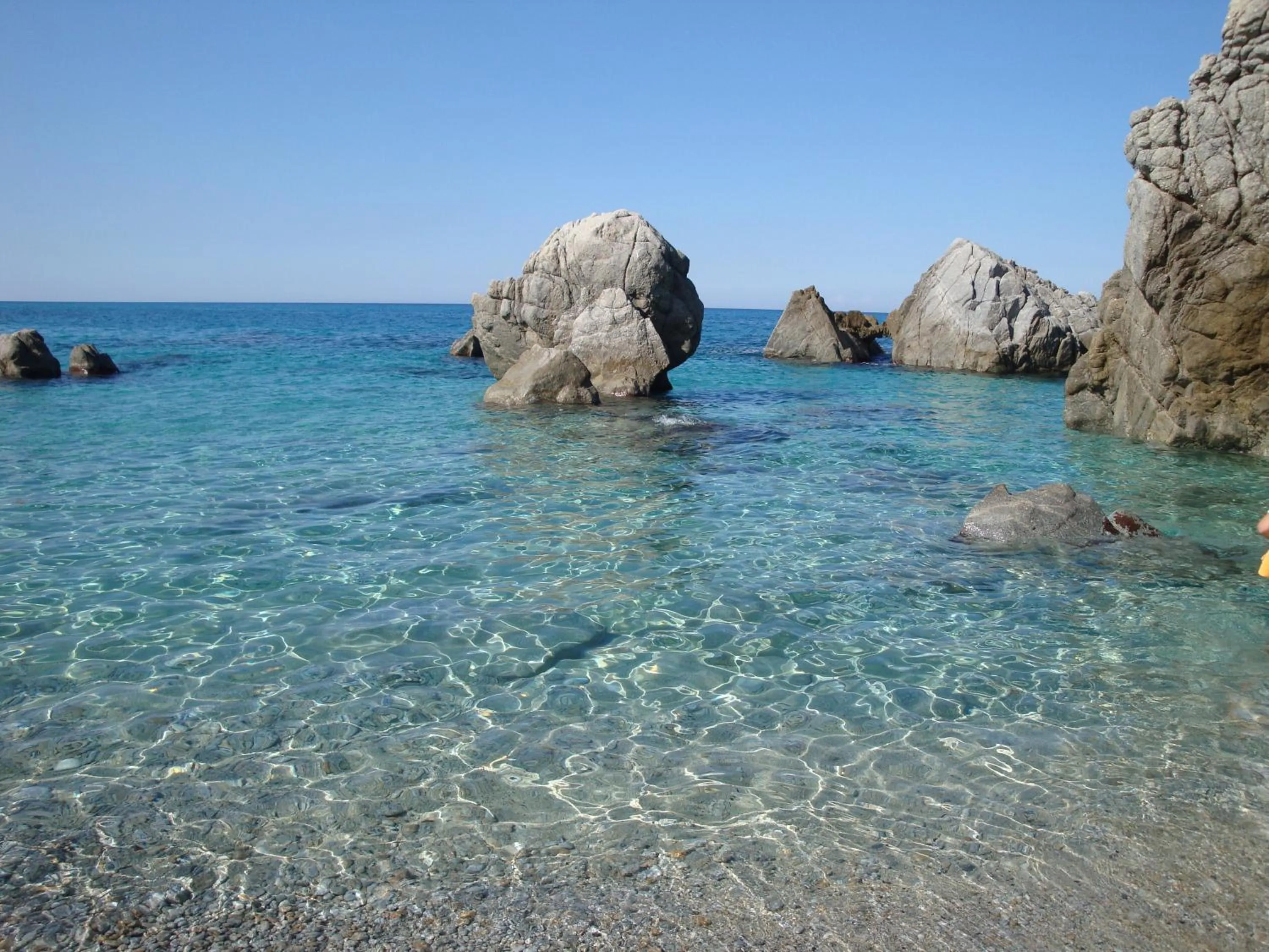 Beach in Hotel Tirreno
