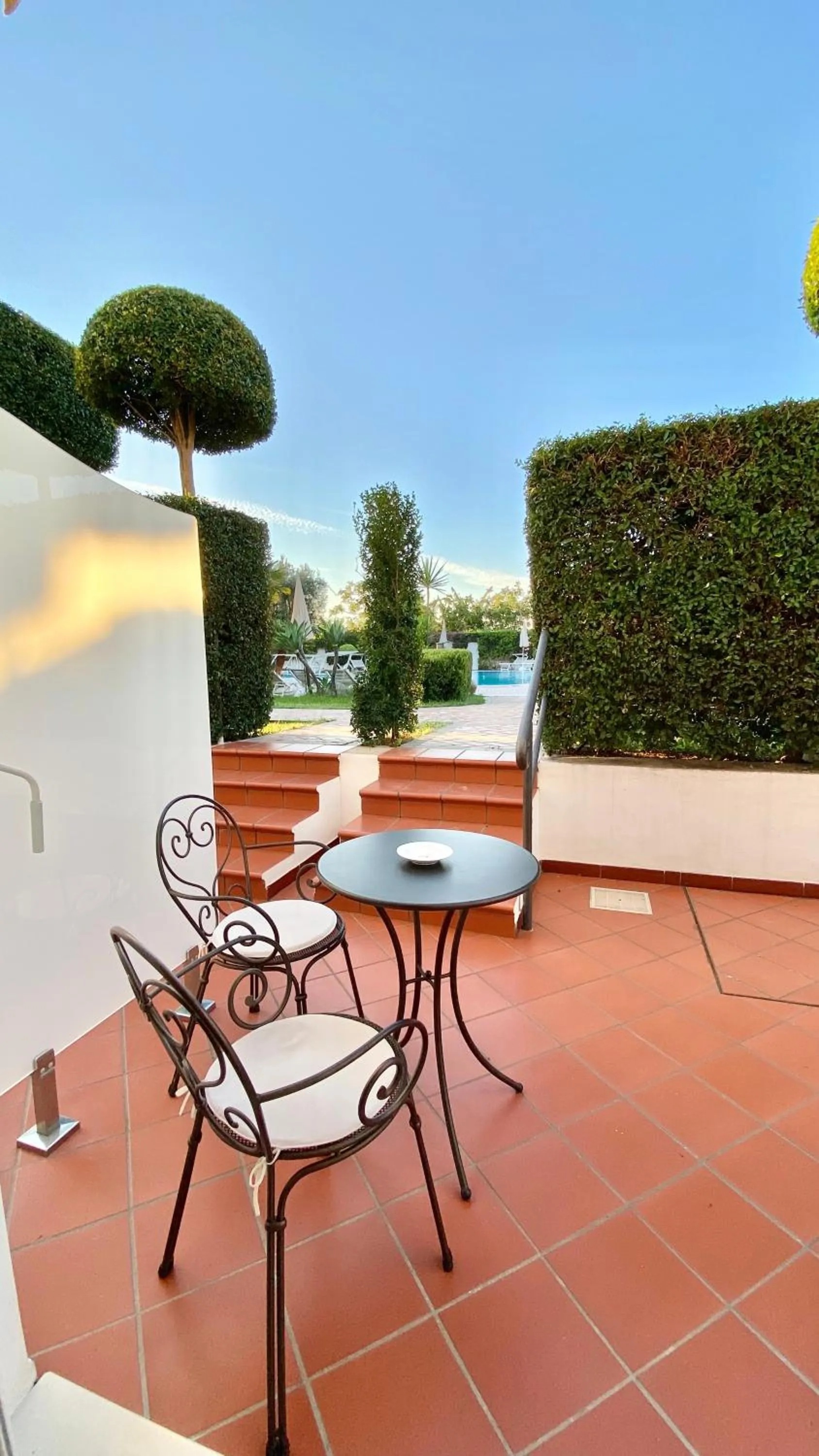 Balcony/Terrace in Hotel Tirreno