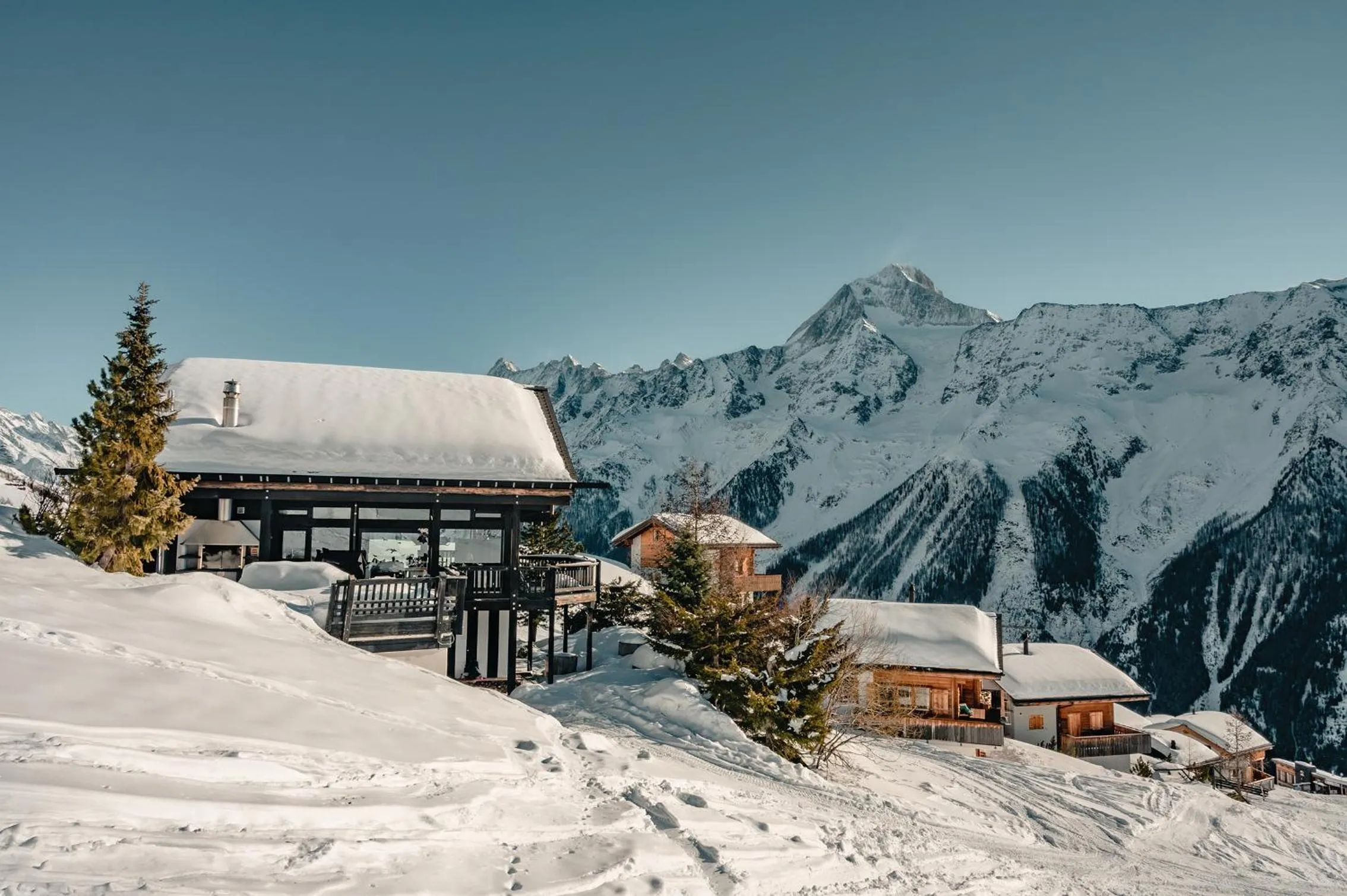 Property building in Lauchernalp Resort Residences