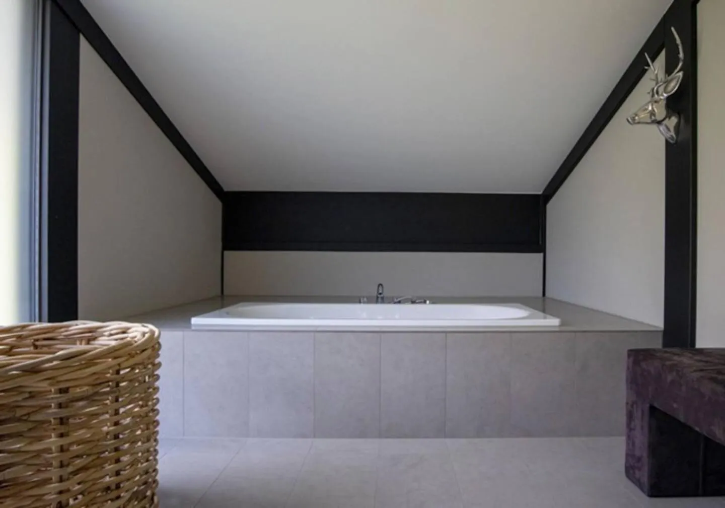 Bed in Lauchernalp Resort Residences